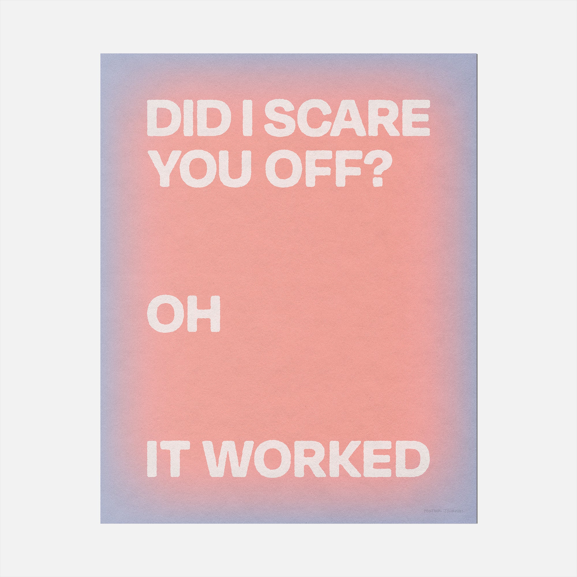 WORKED PRINT