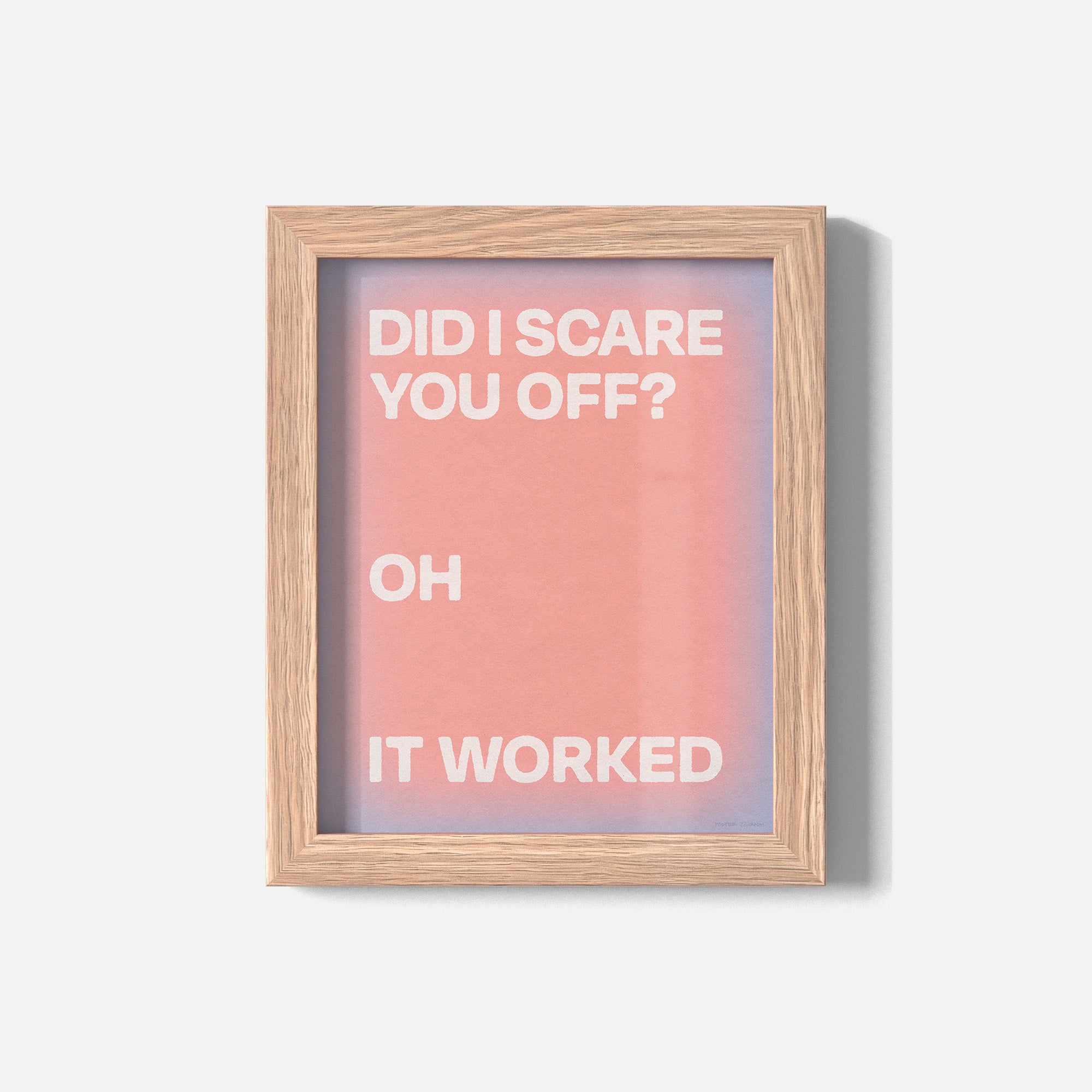 WORKED PRINT