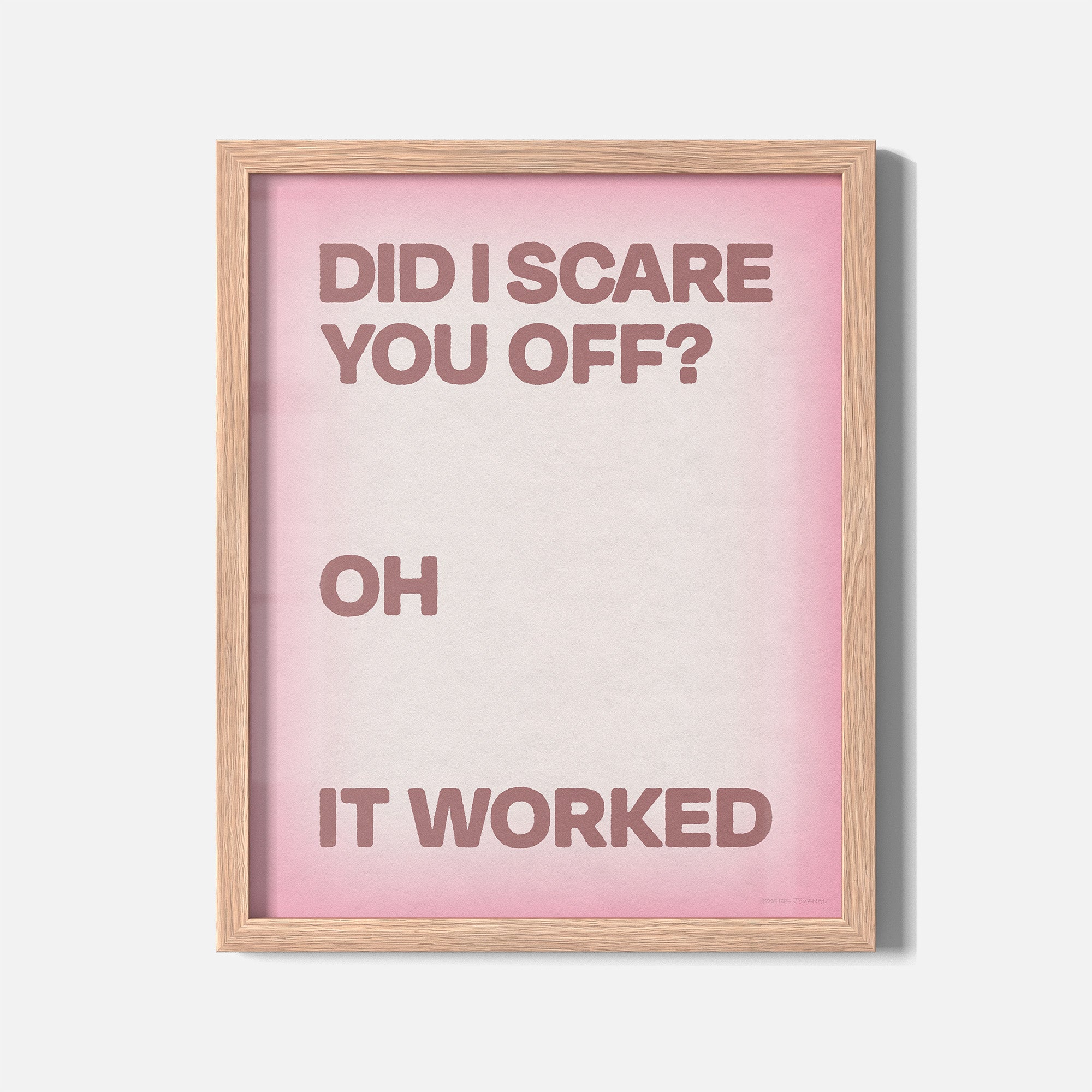 WORKED PRINT