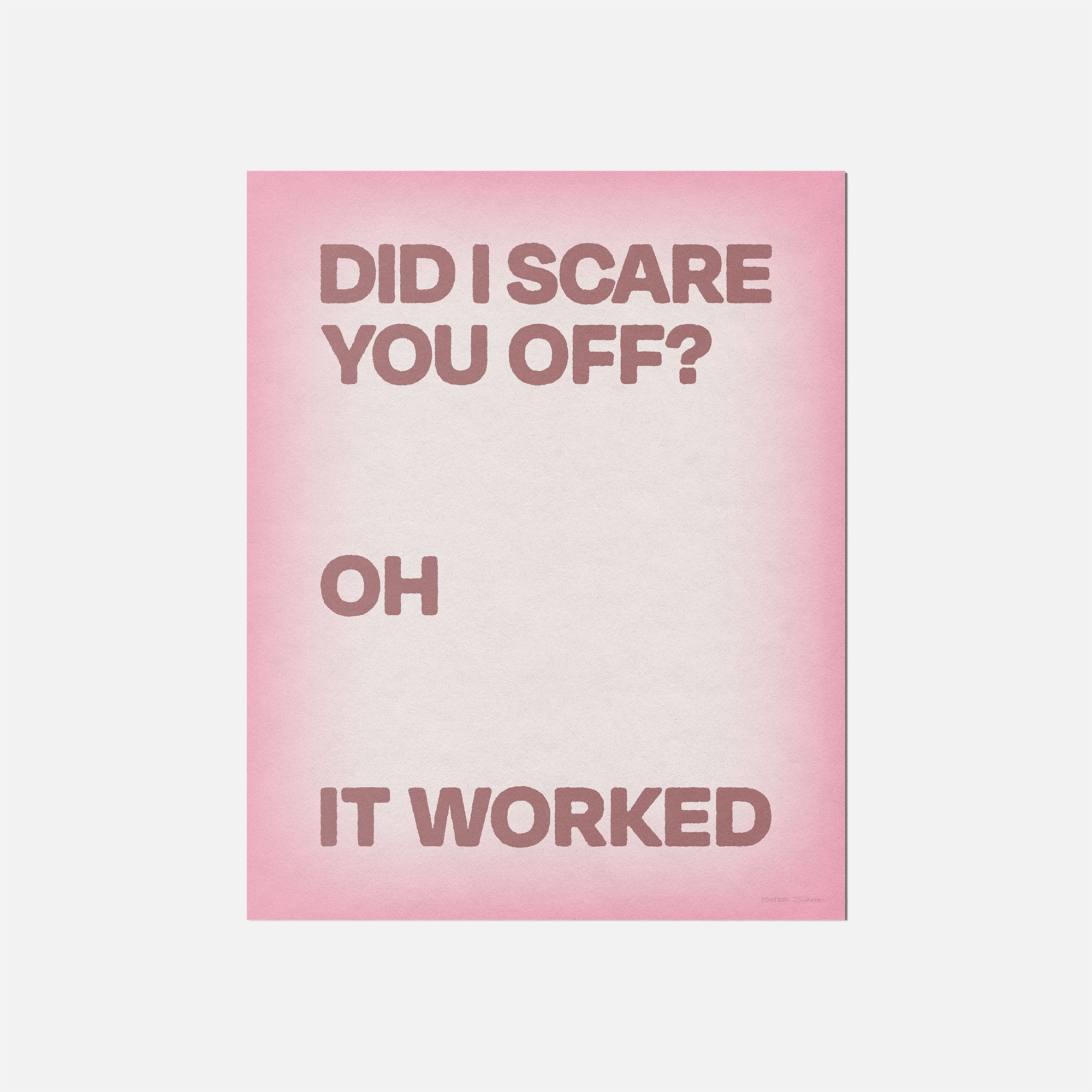 WORKED PRINT