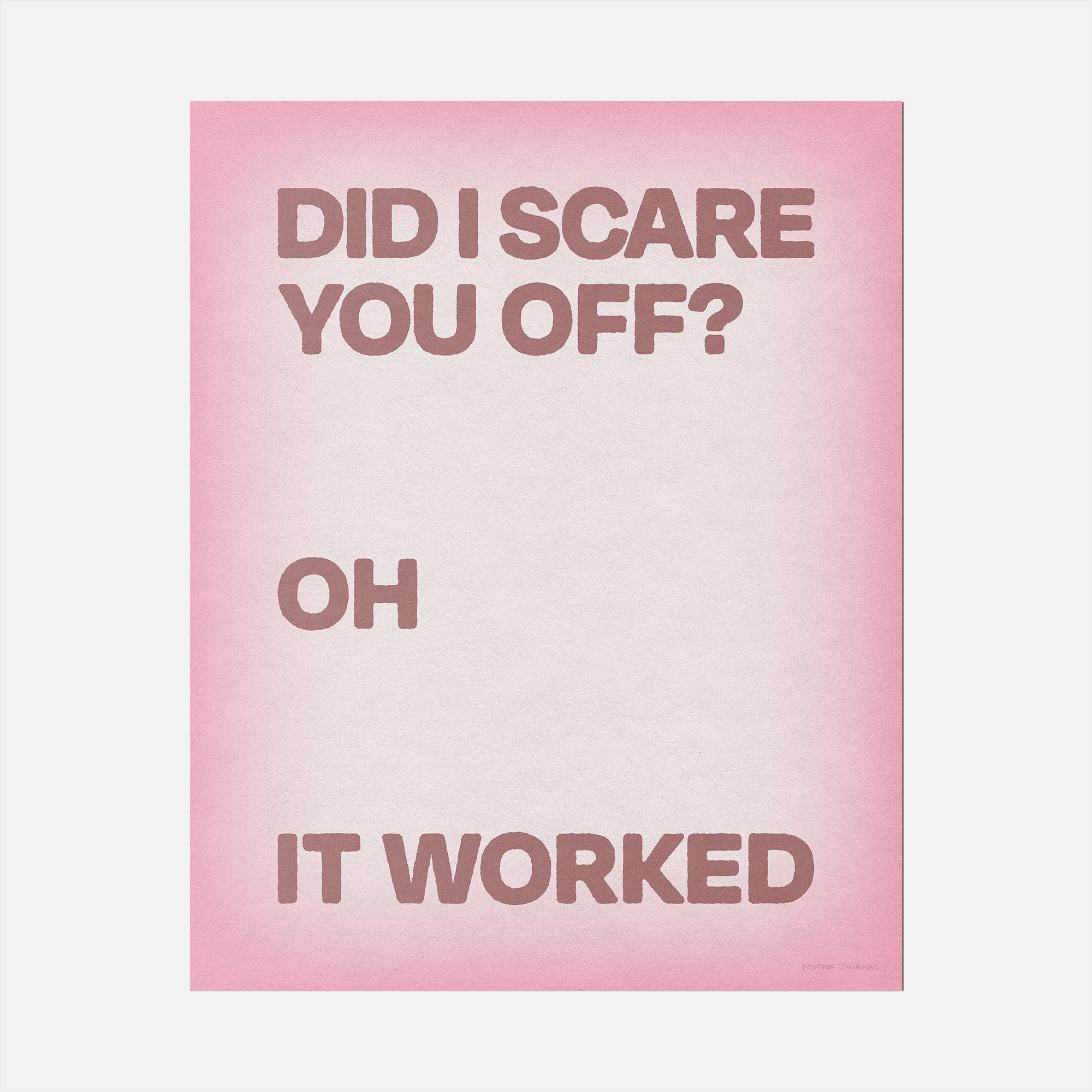 WORKED PRINT