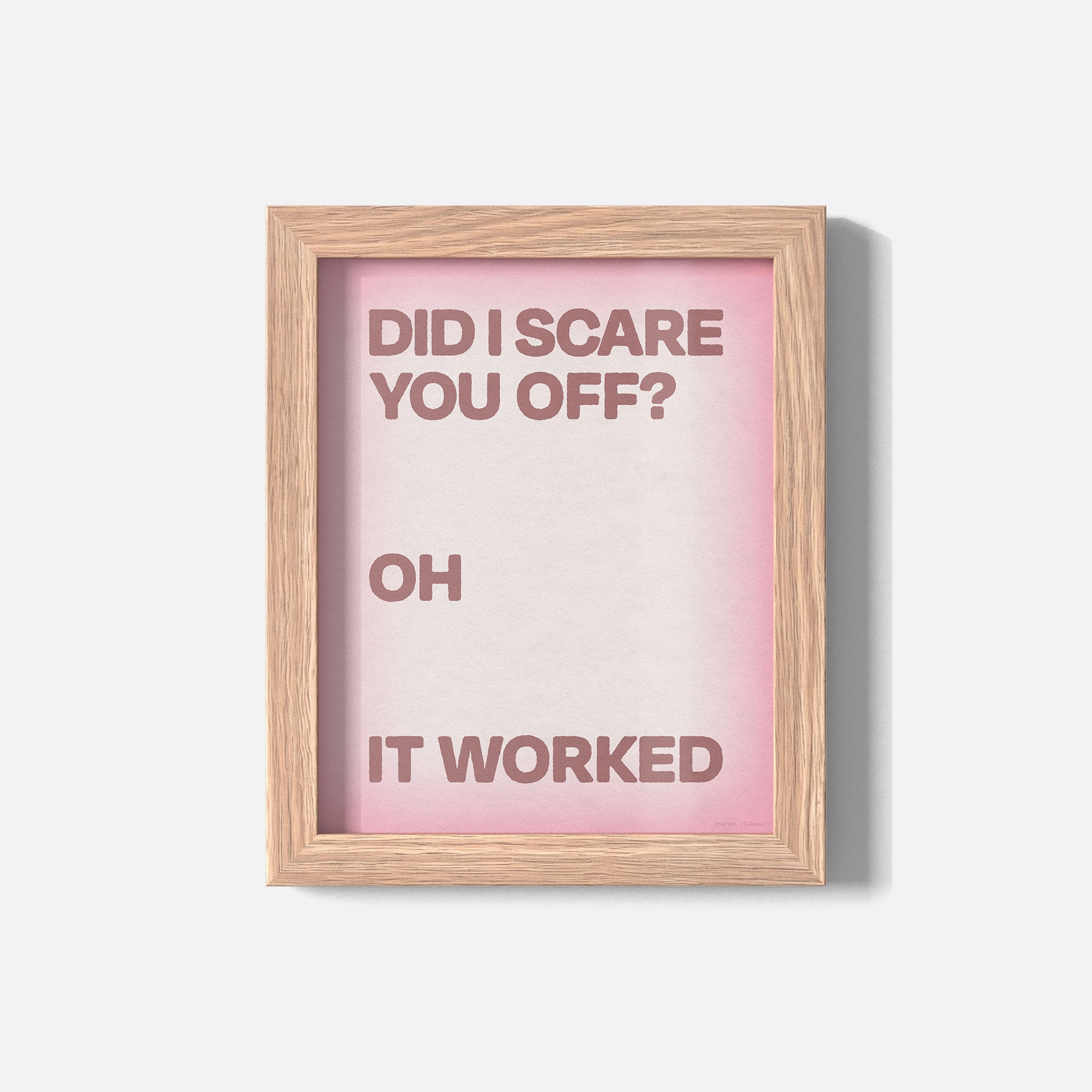 WORKED PRINT