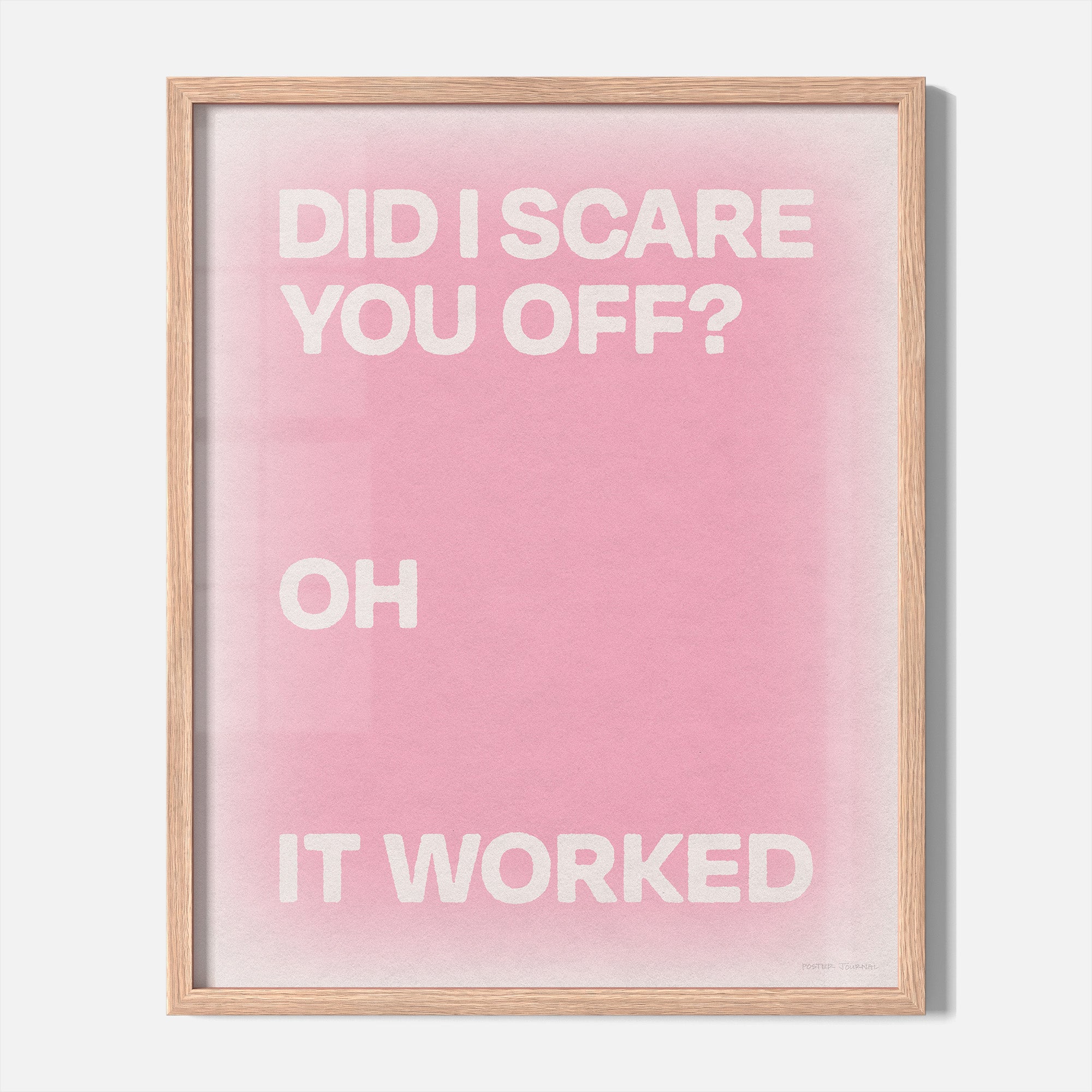 WORKED PRINT