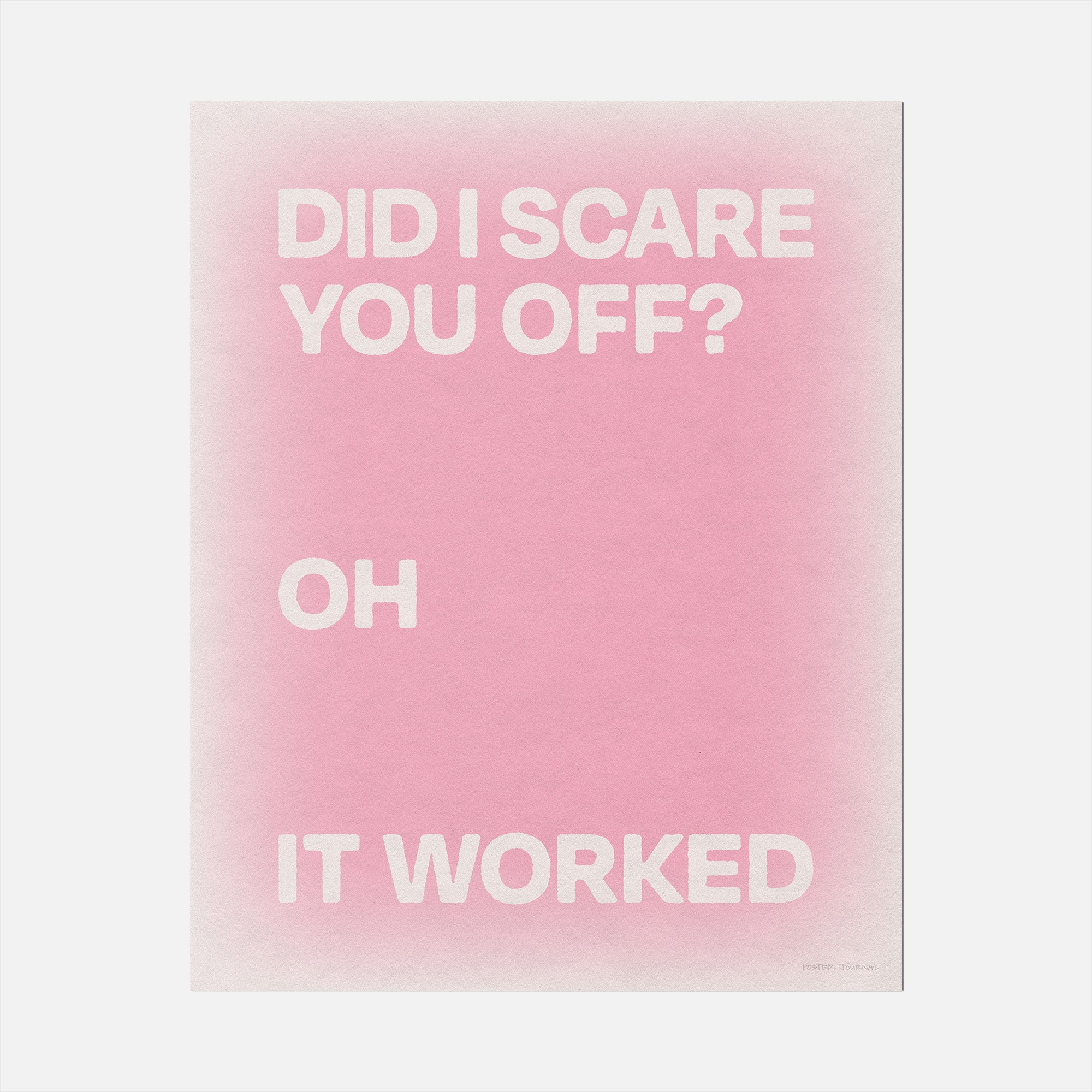 WORKED PRINT