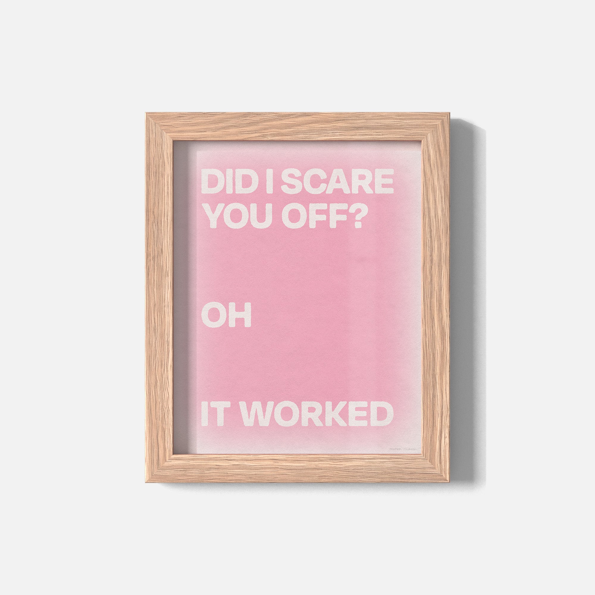 WORKED PRINT