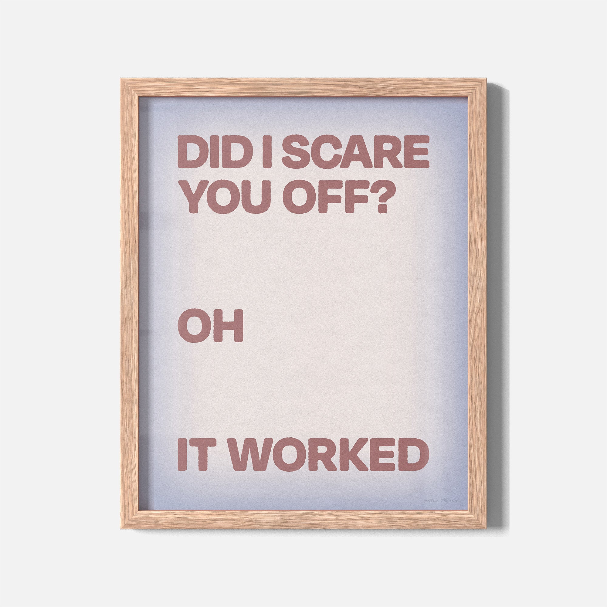 WORKED PRINT