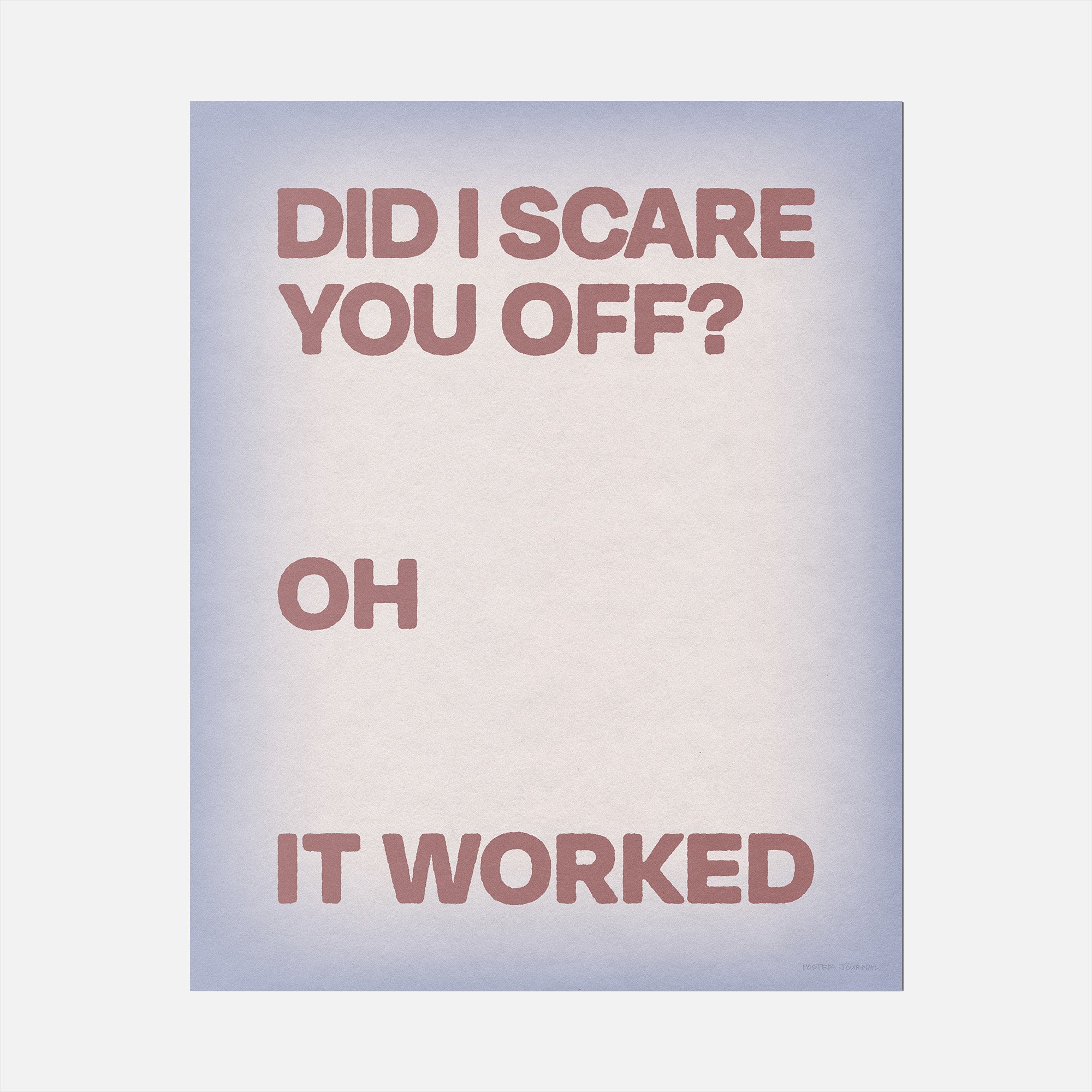 WORKED PRINT