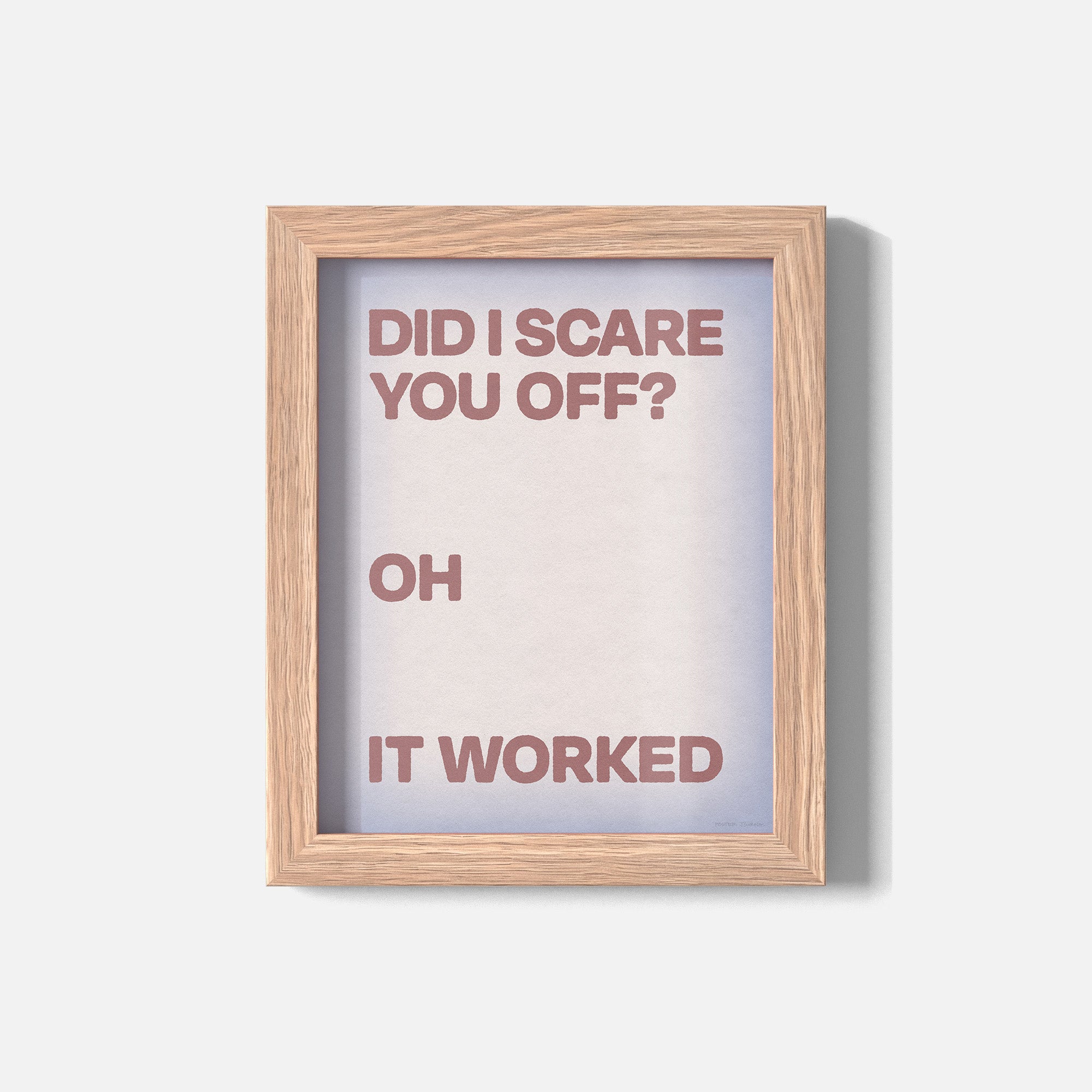 WORKED PRINT
