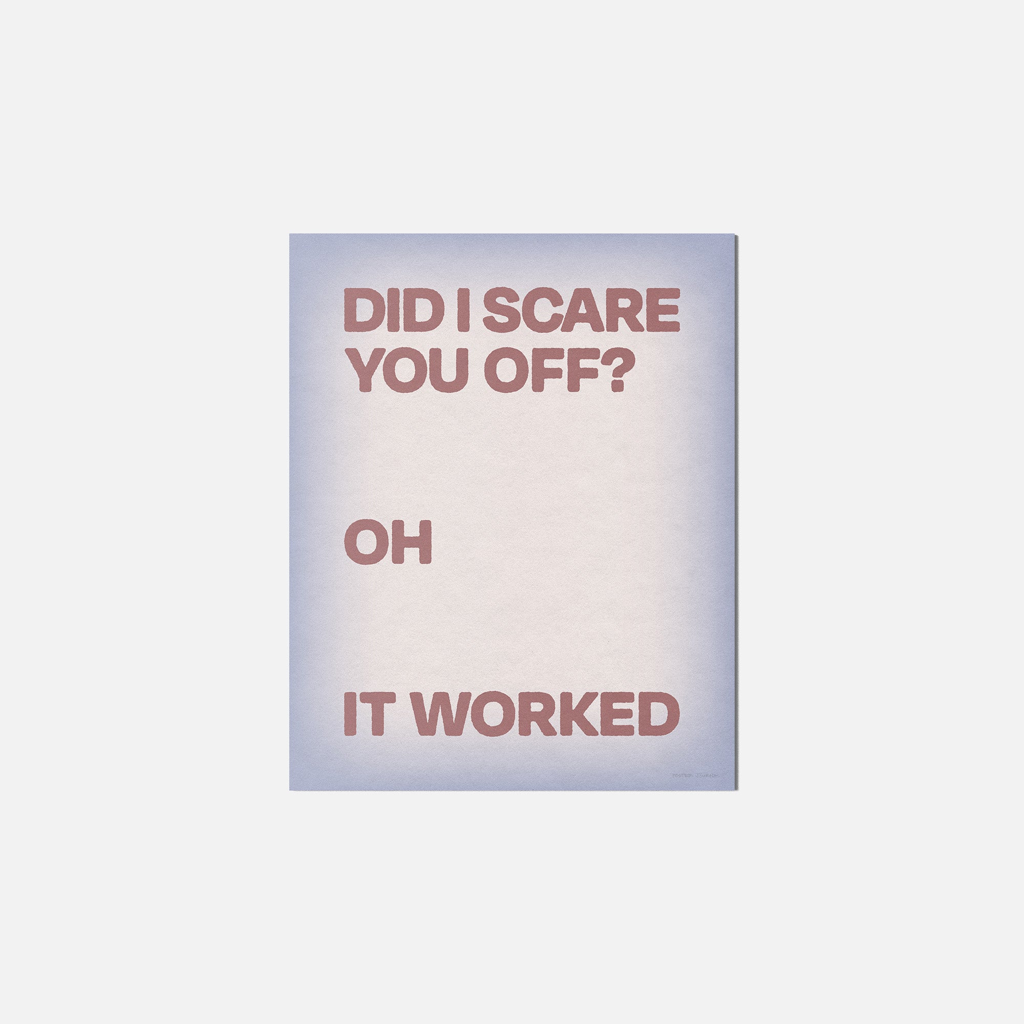 WORKED PRINT