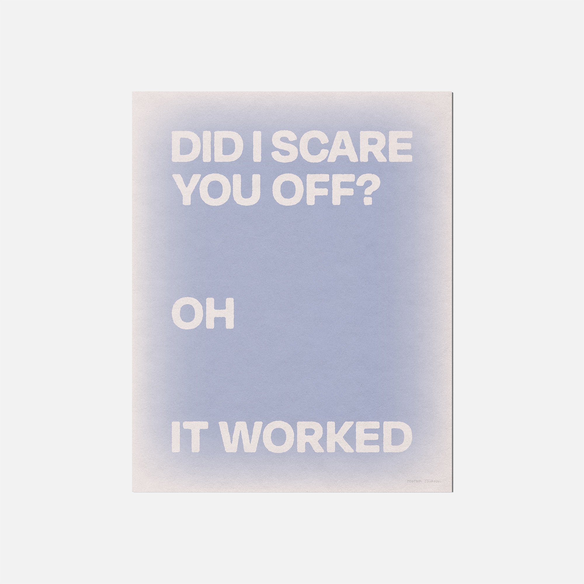 WORKED PRINT