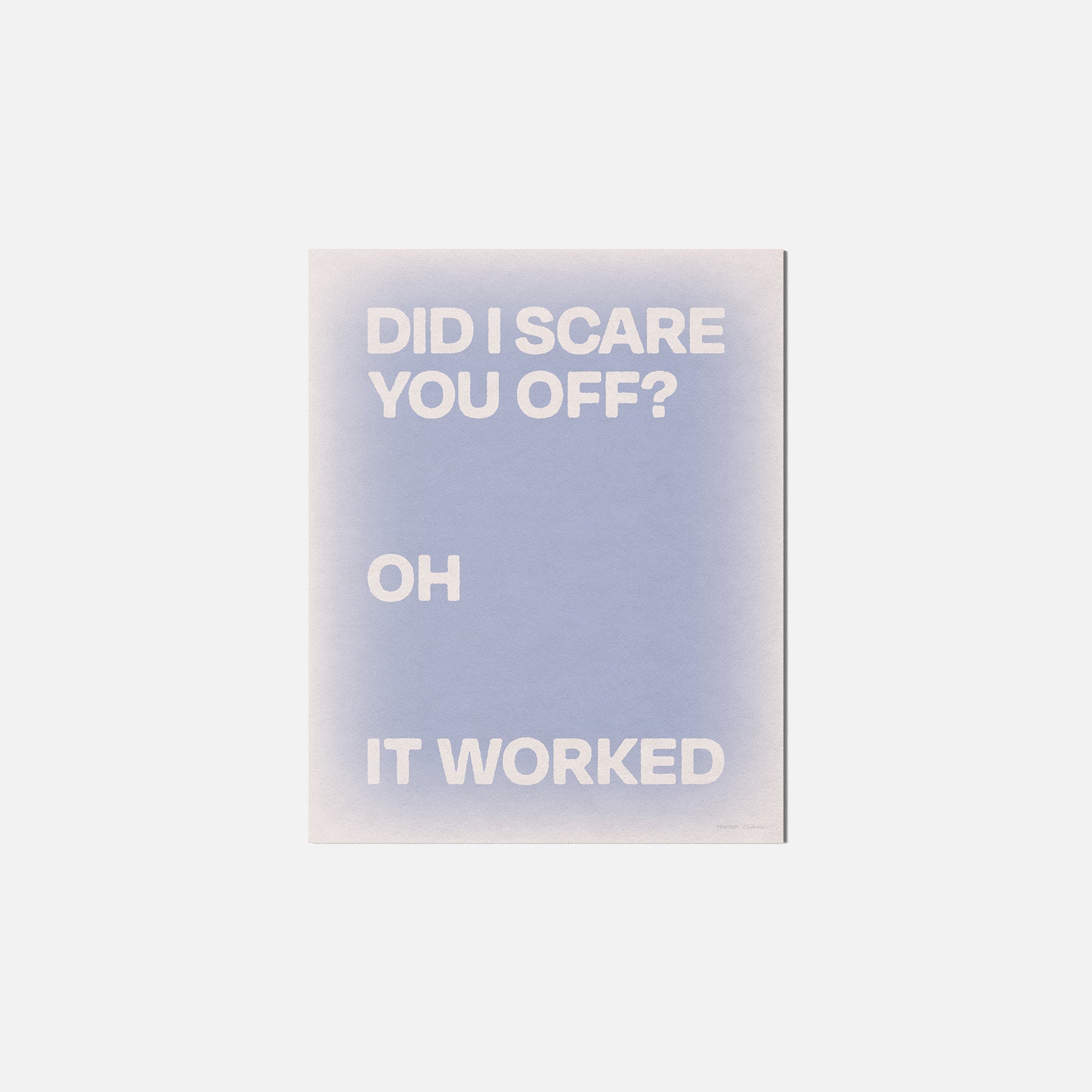 WORKED PRINT