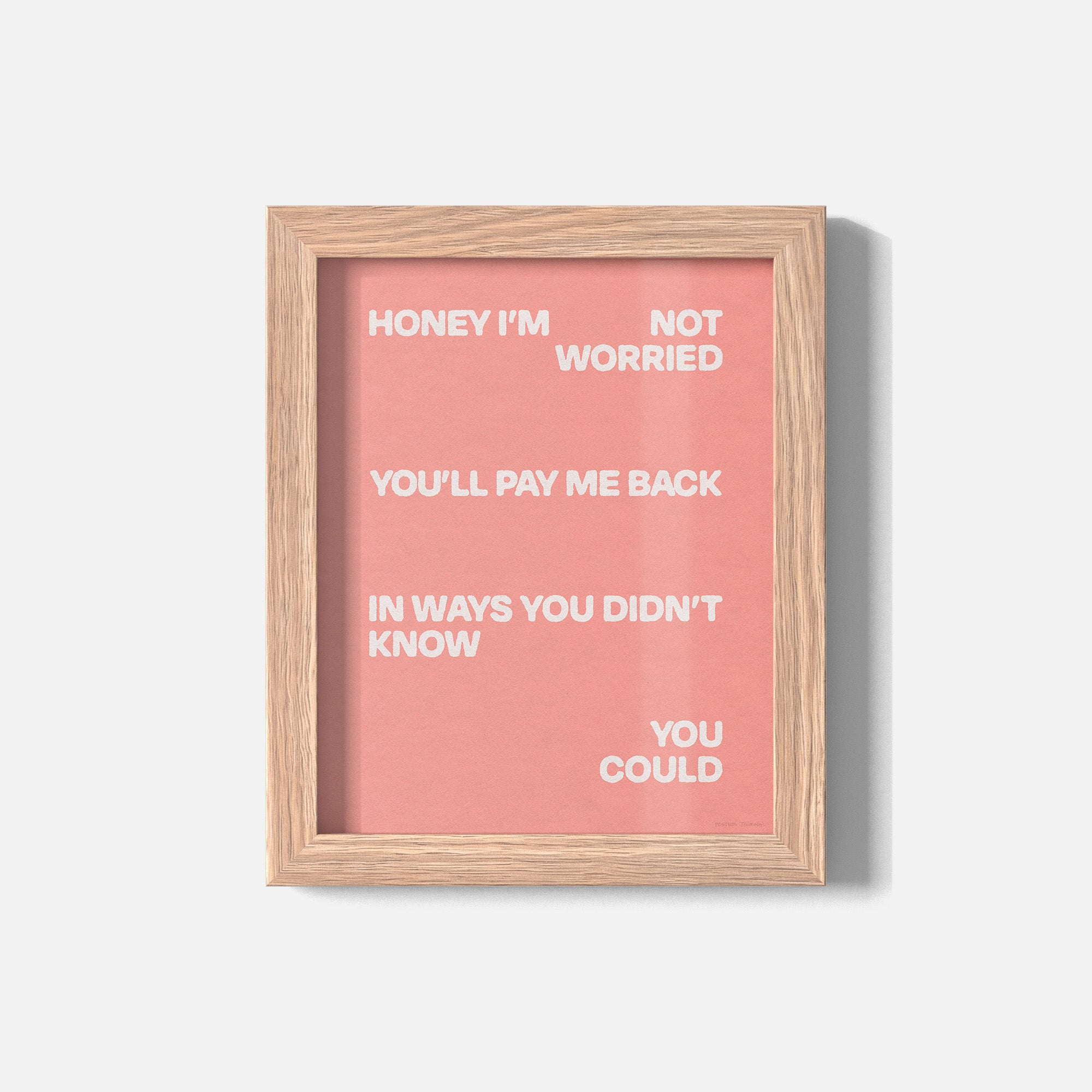 WORRIED PRINT