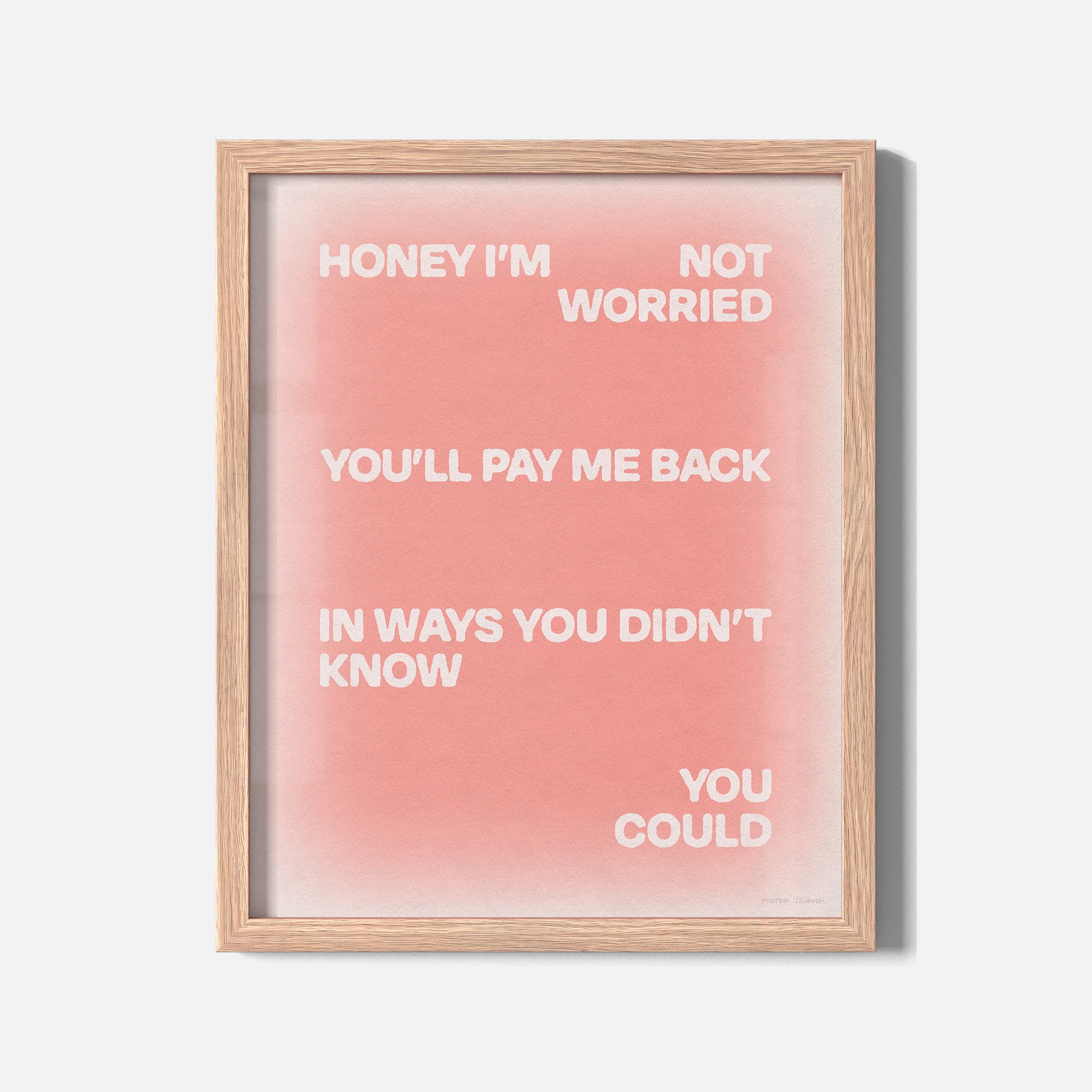 WORRIED PRINT