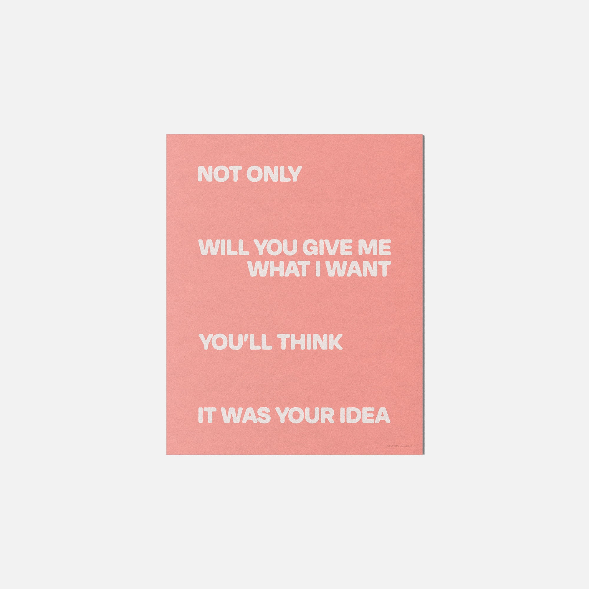 YOUR PRINT