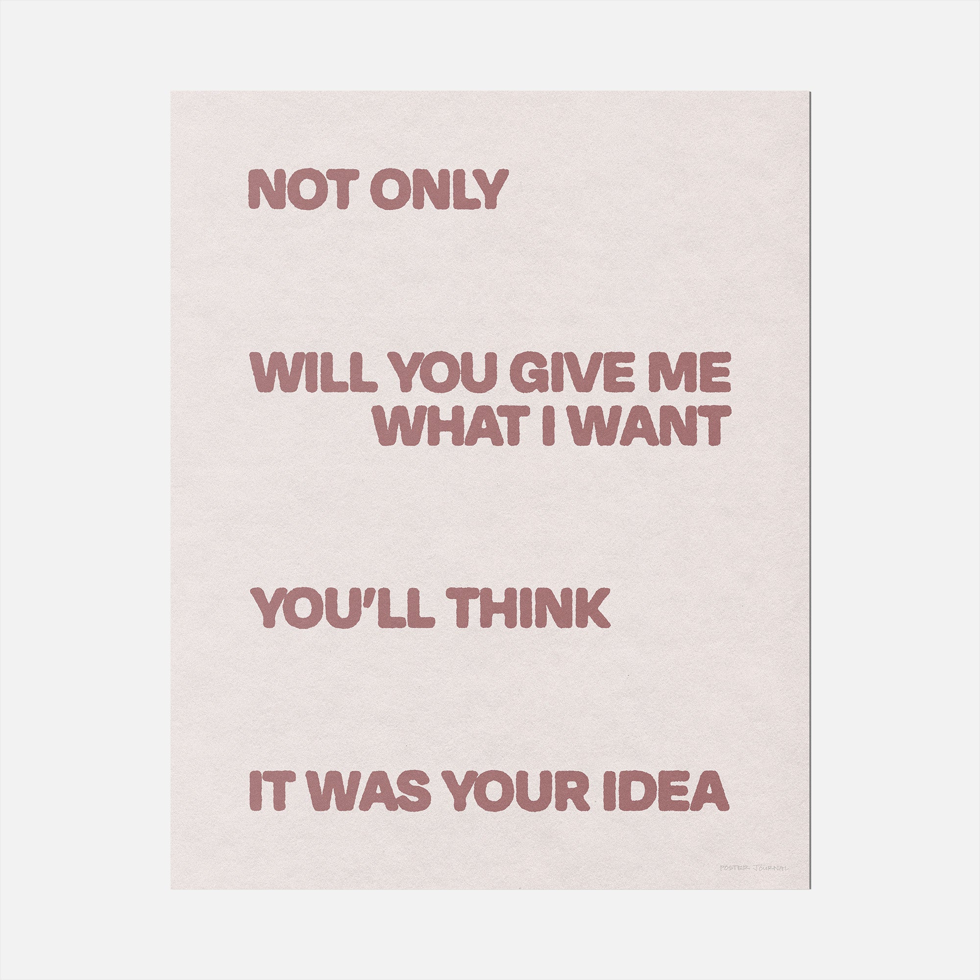 YOUR PRINT