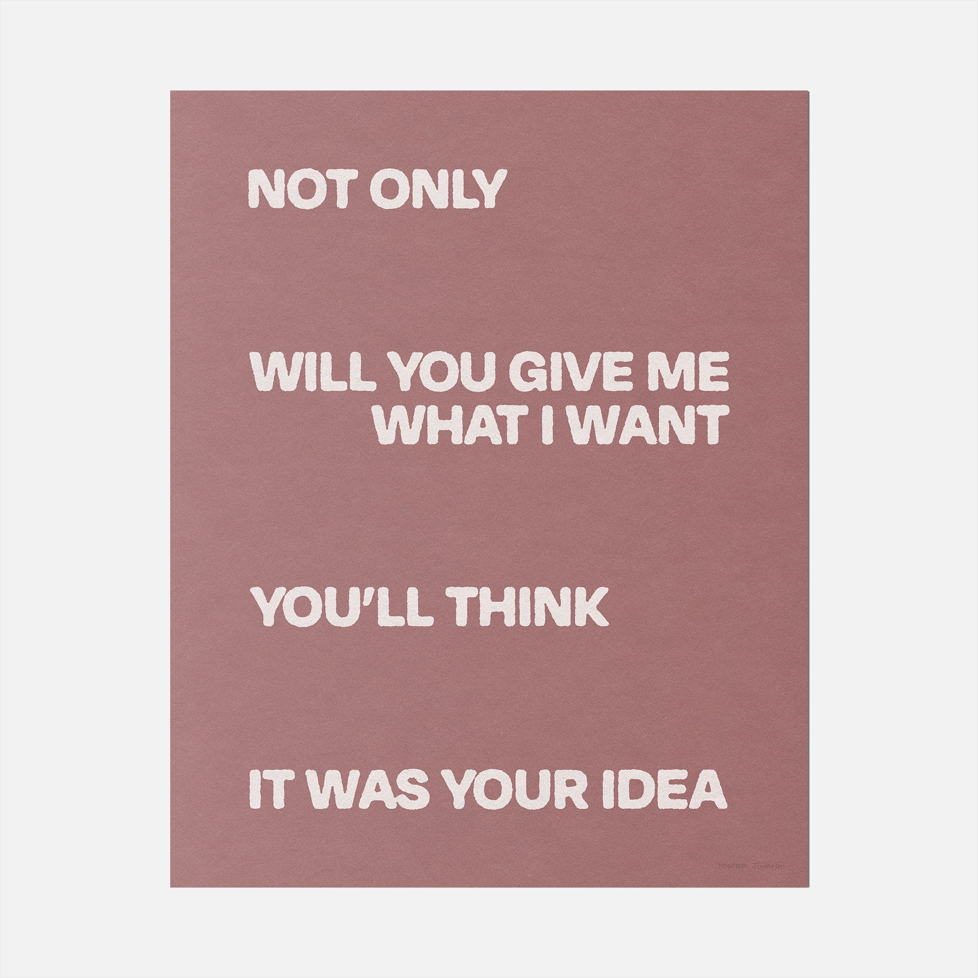 YOUR PRINT