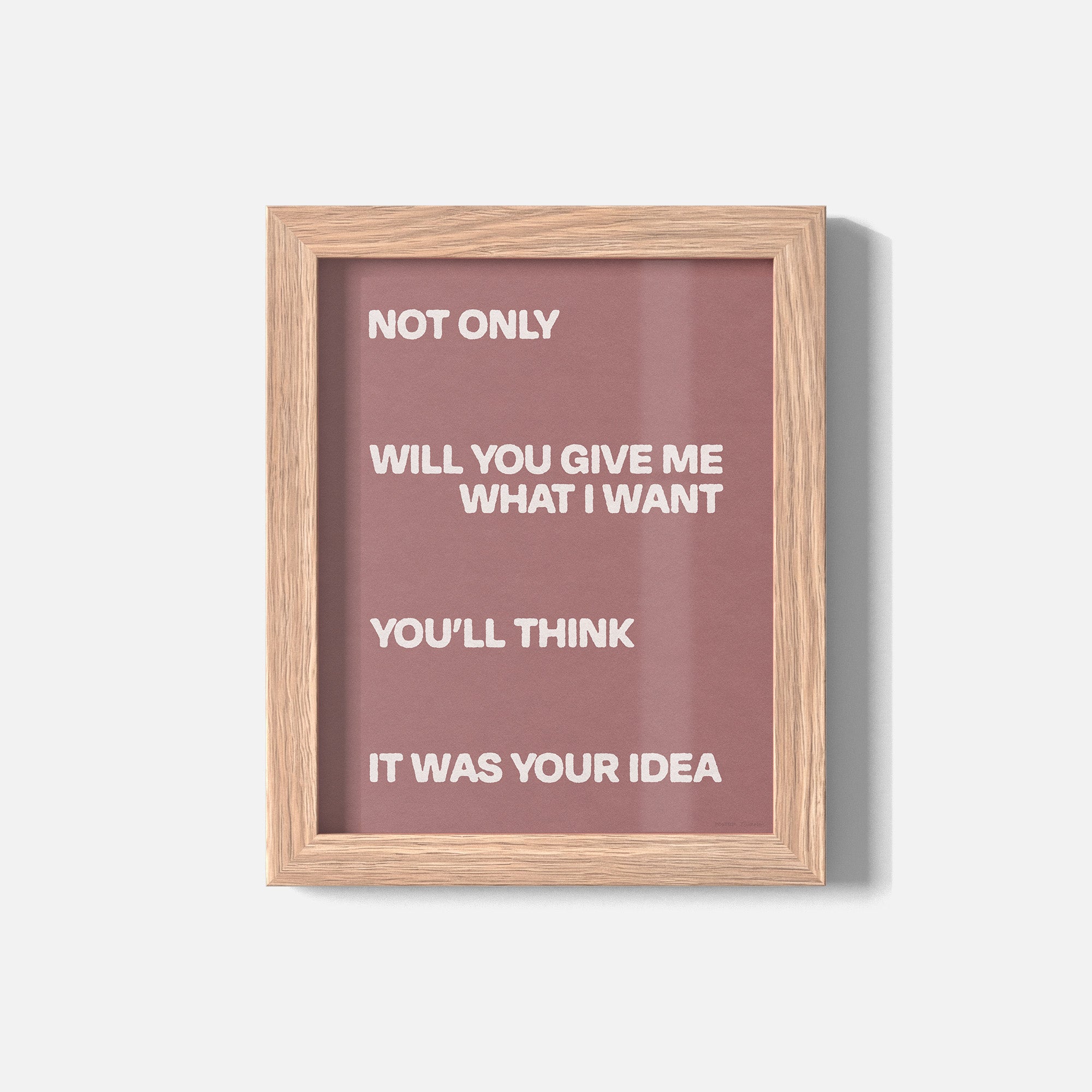YOUR PRINT