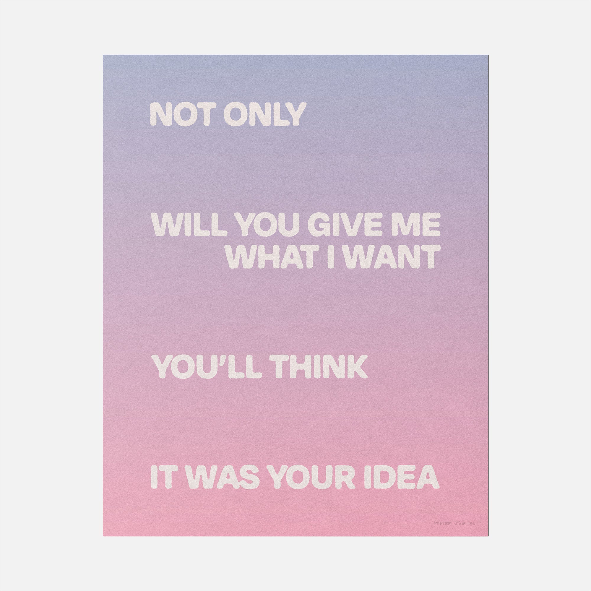 YOUR PRINT