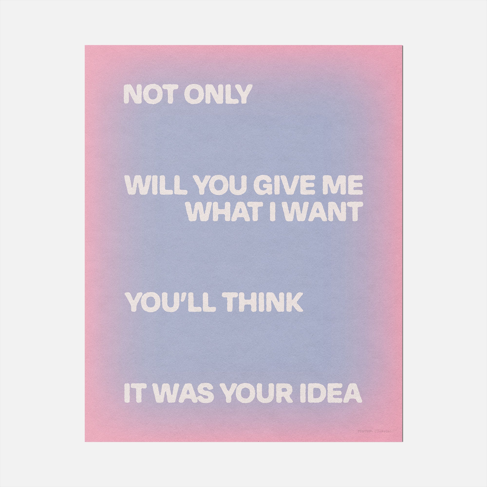 YOUR PRINT