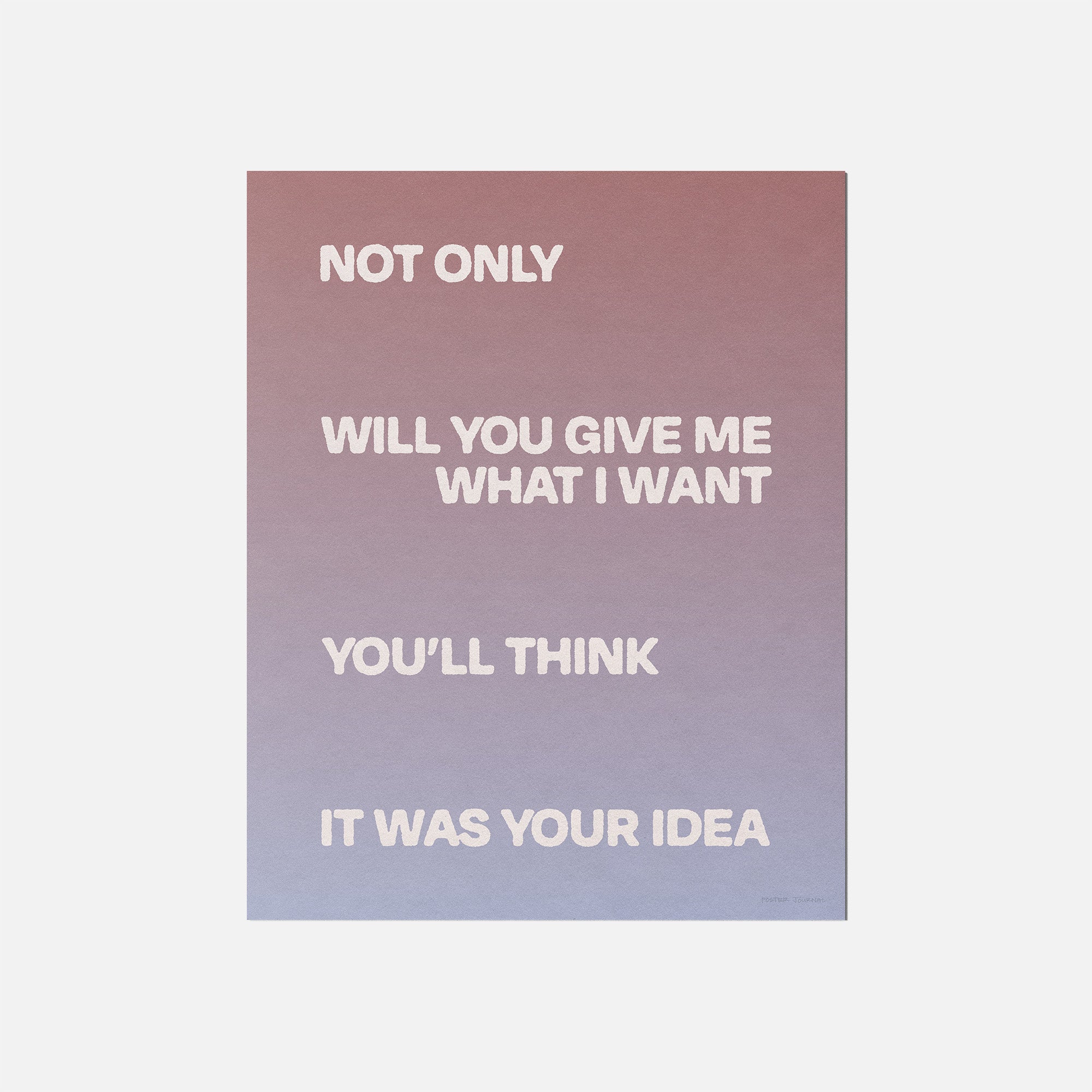 YOUR PRINT