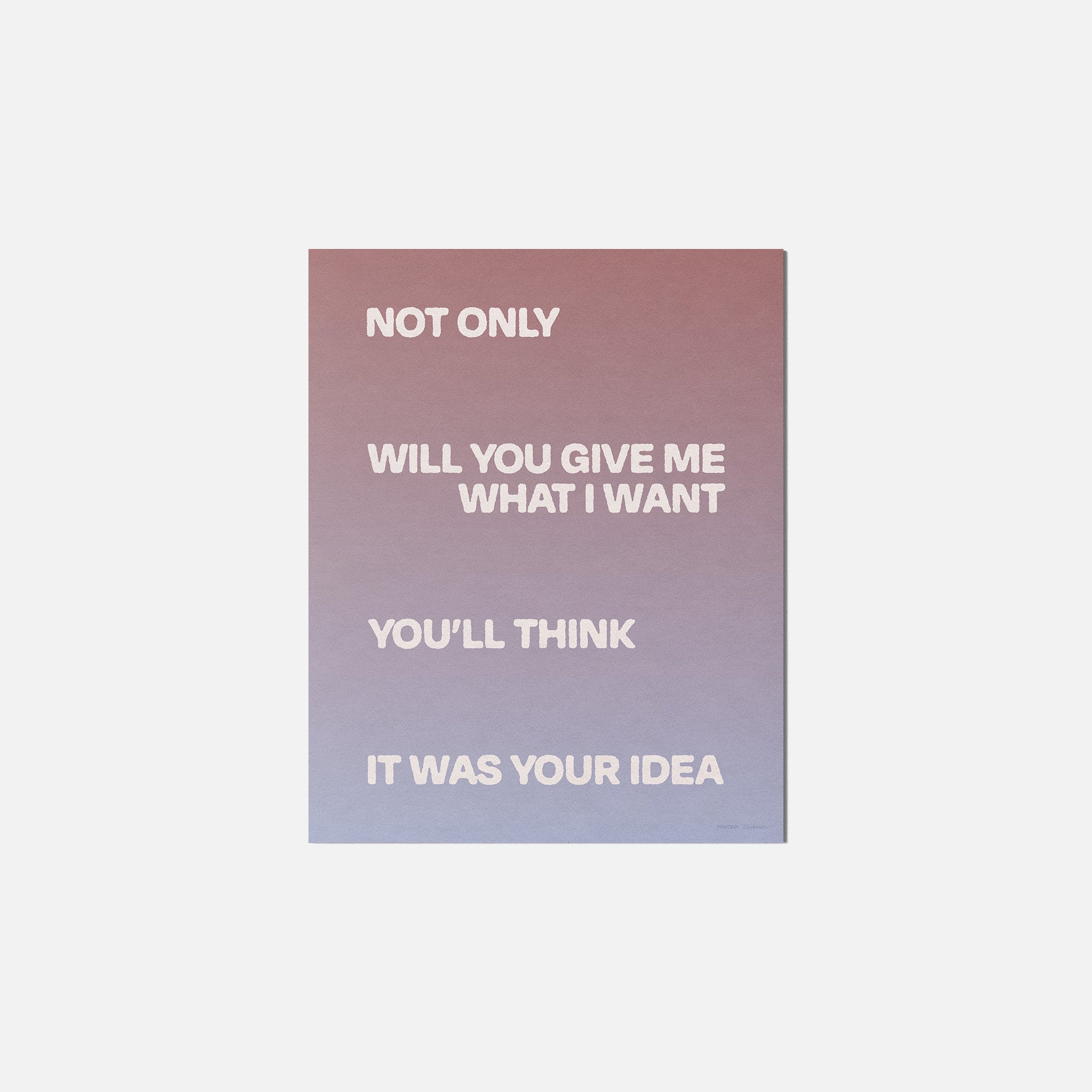 YOUR PRINT
