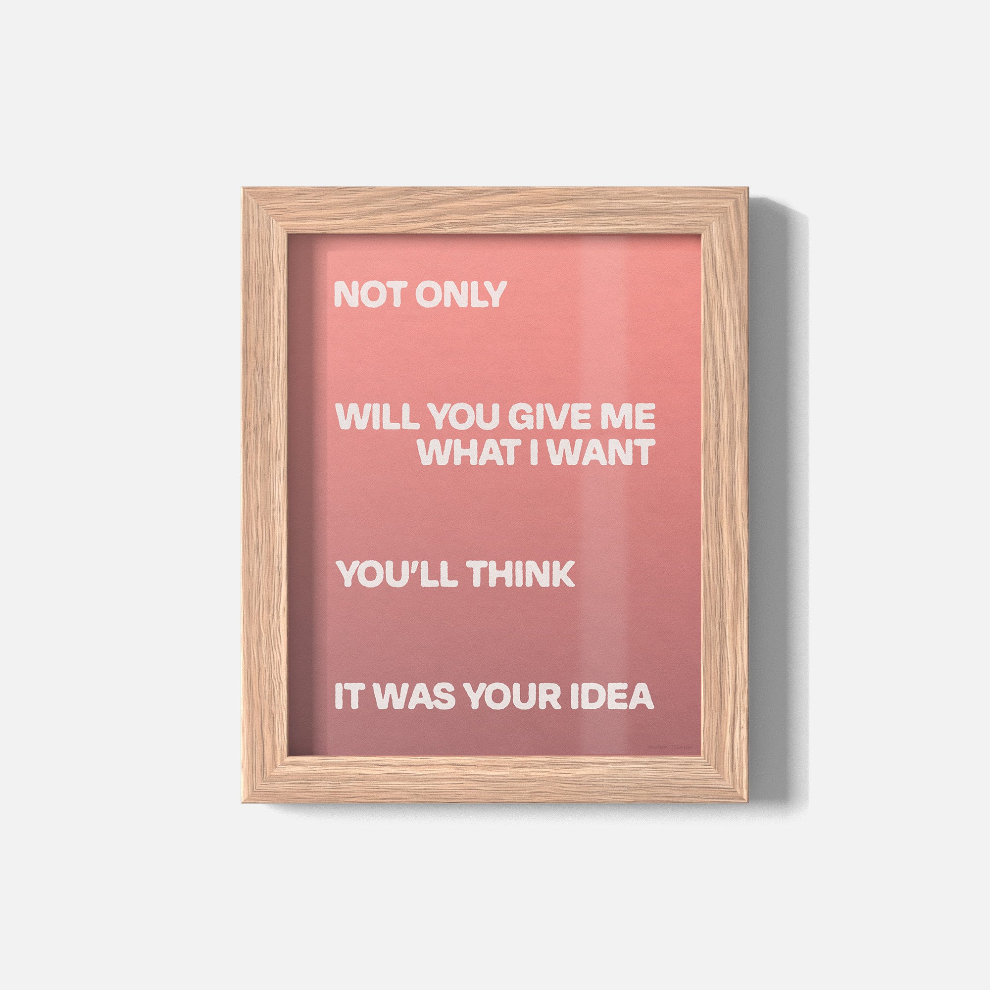YOUR PRINT