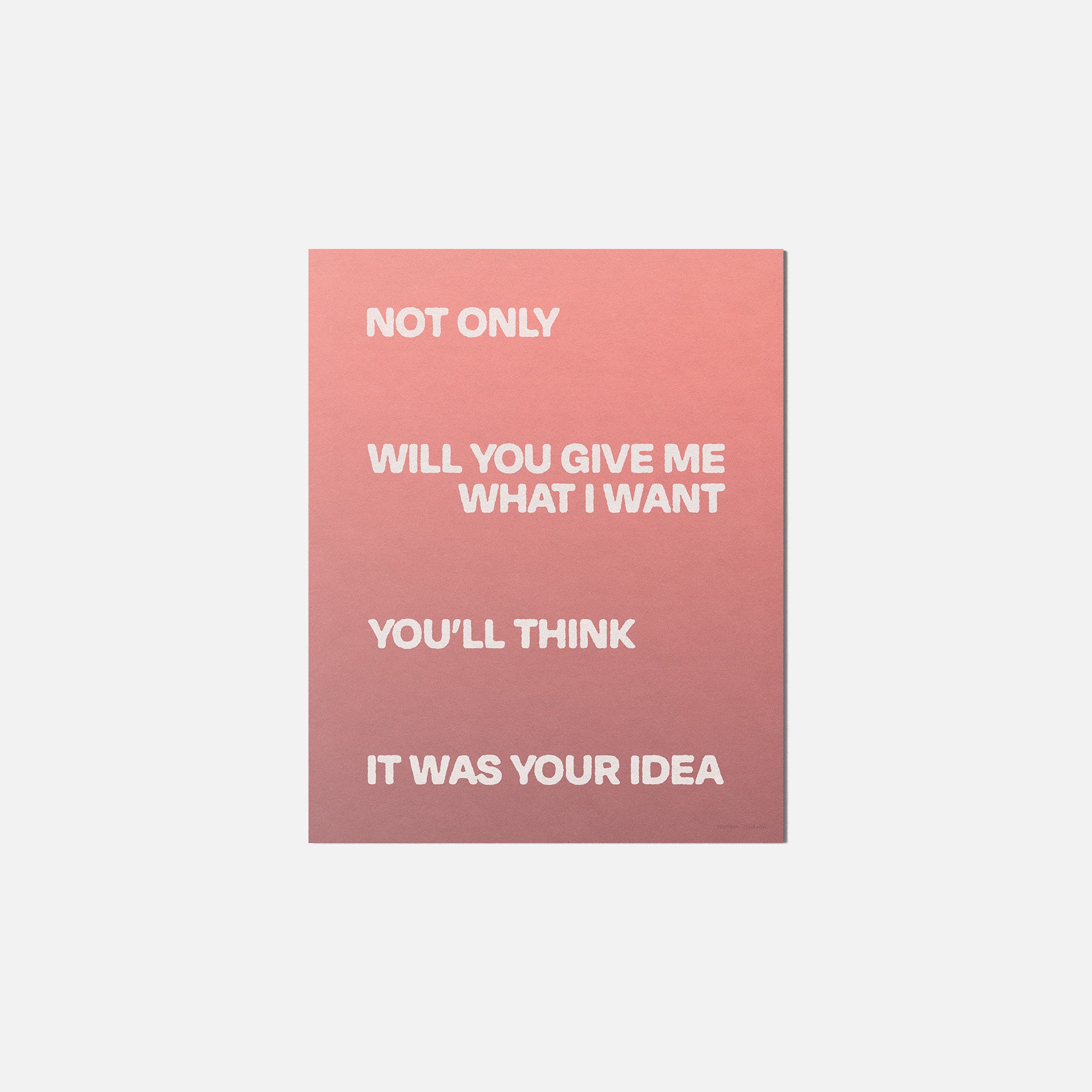 YOUR PRINT