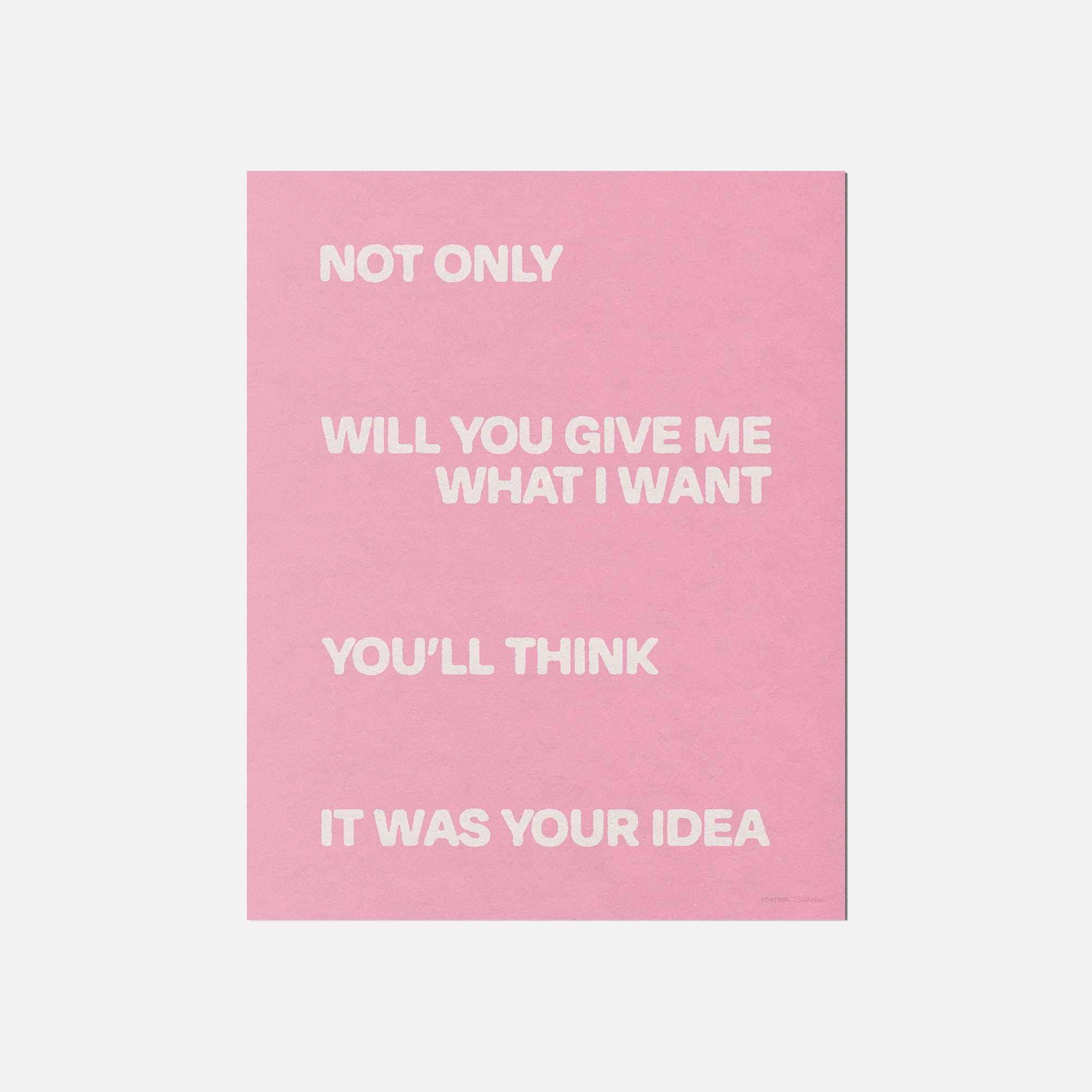 YOUR PRINT