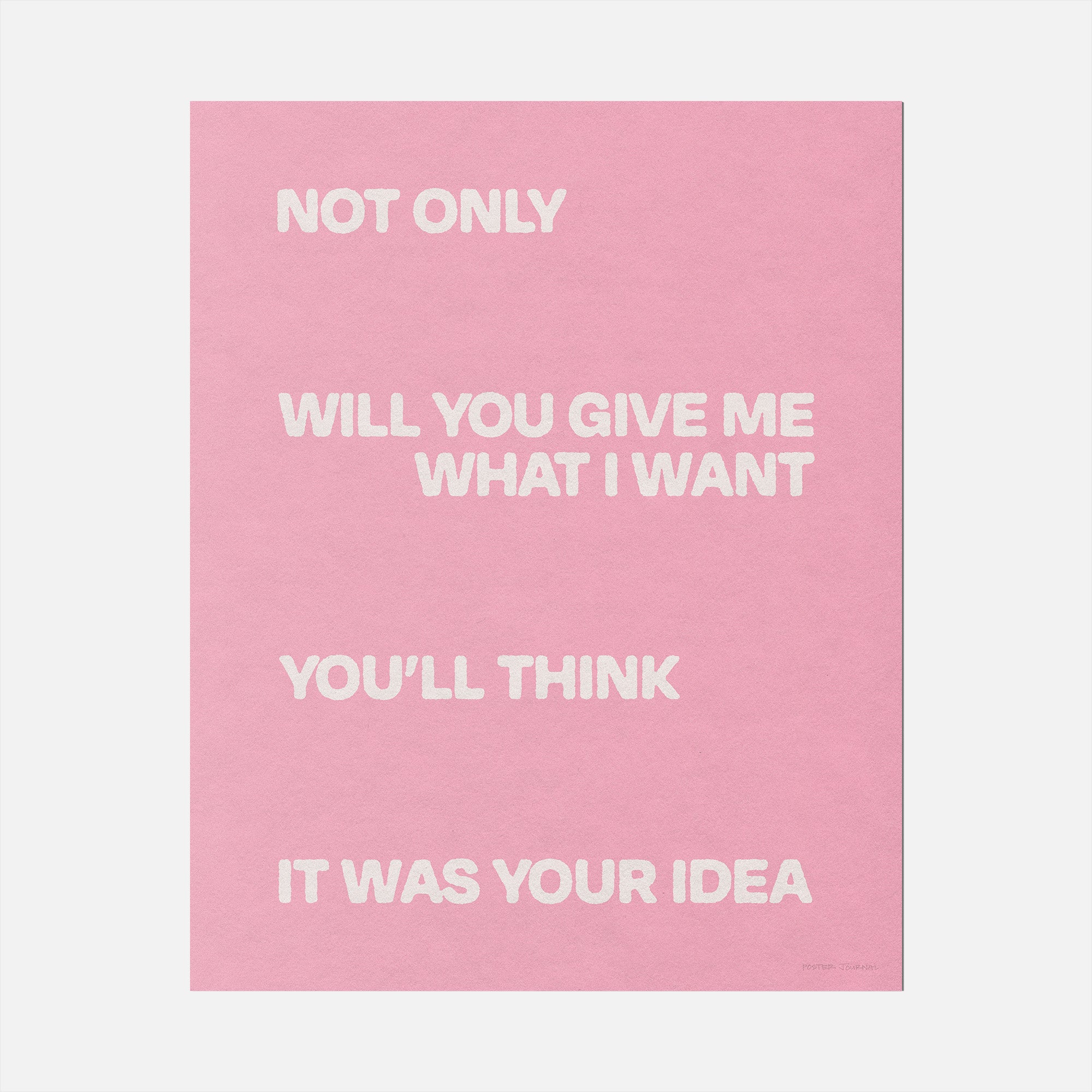 YOUR PRINT