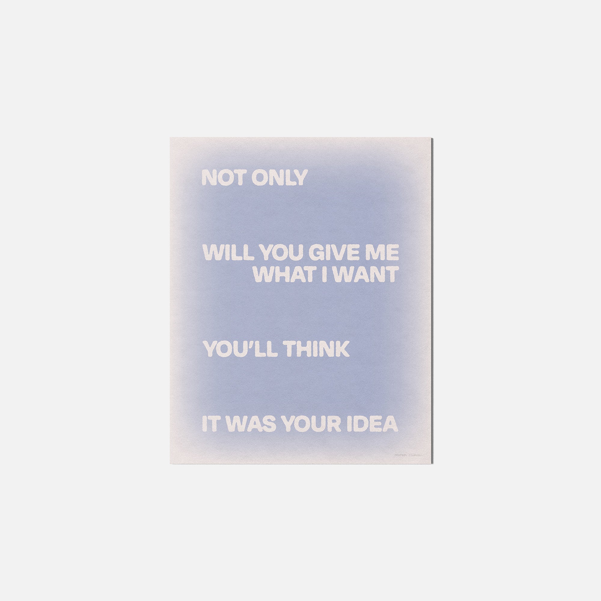 YOUR PRINT