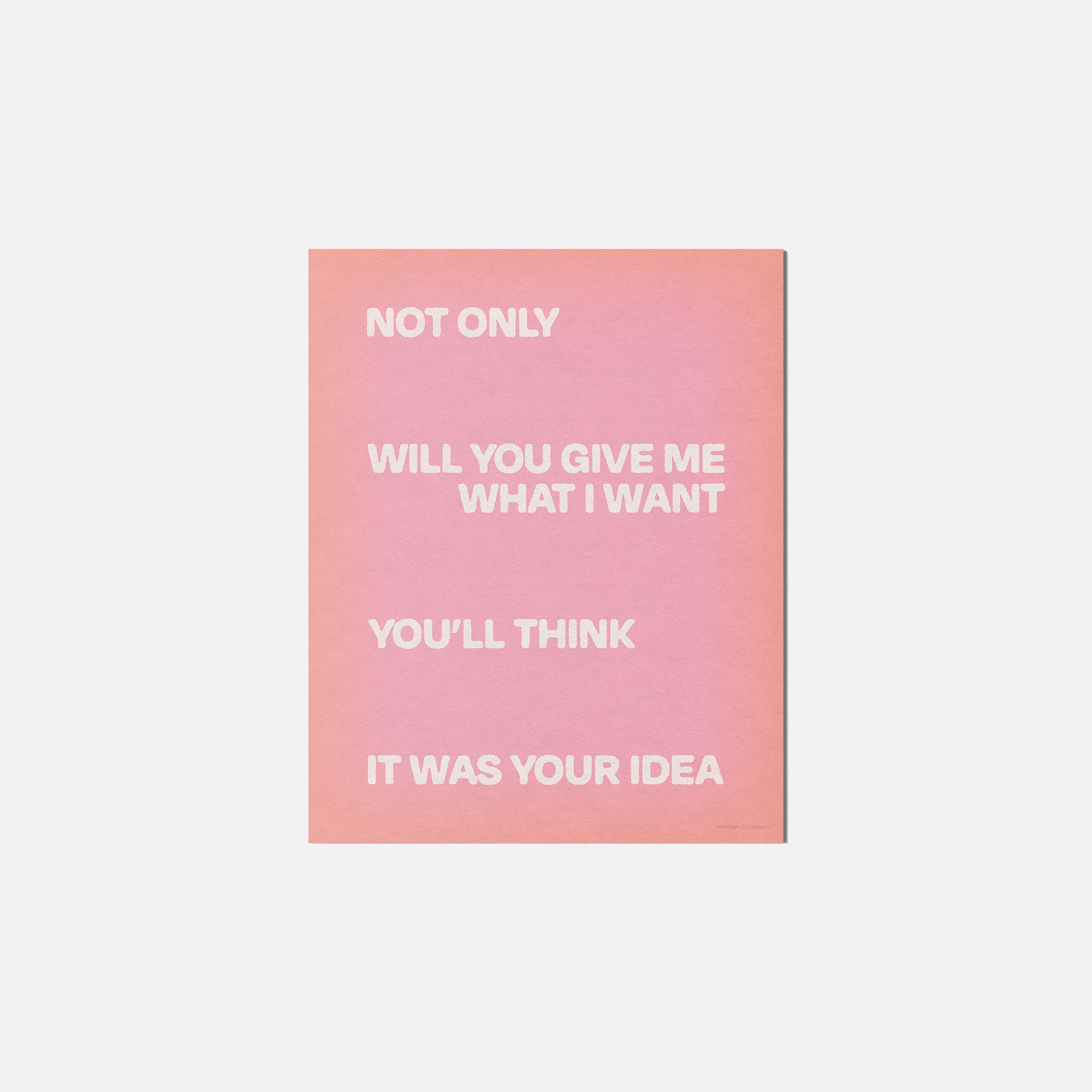 YOUR PRINT