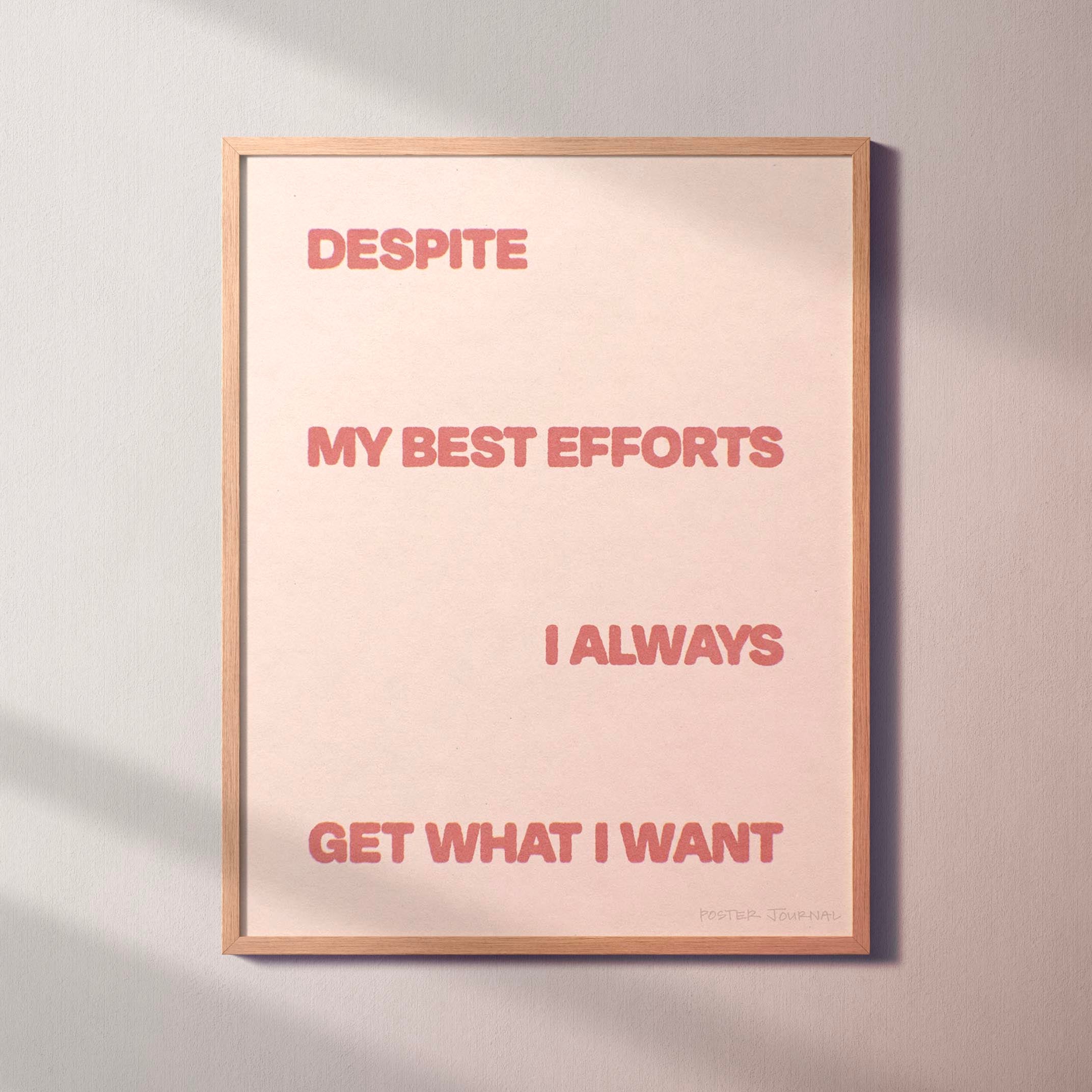 DESPITE PRINT