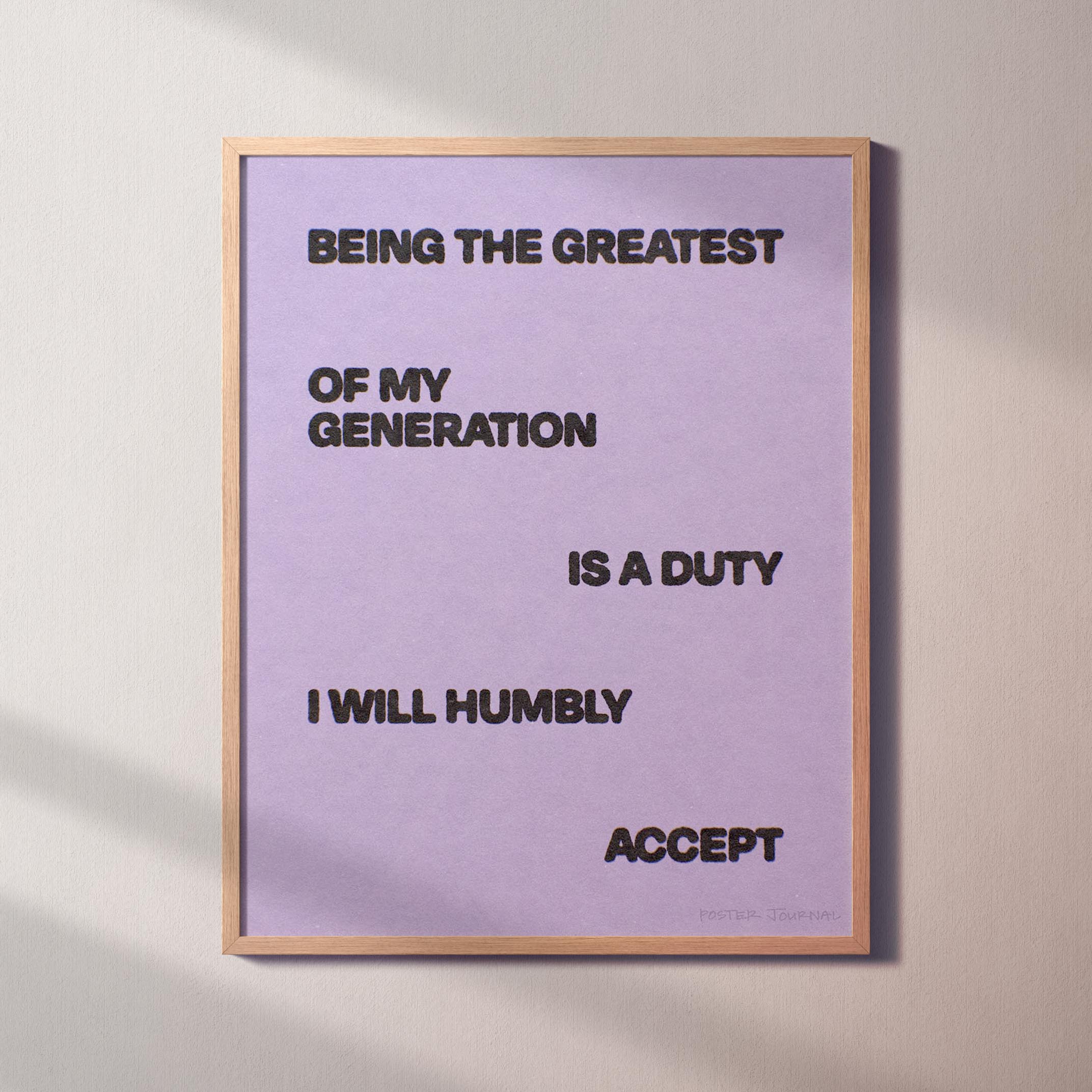 GENERATION PRINT