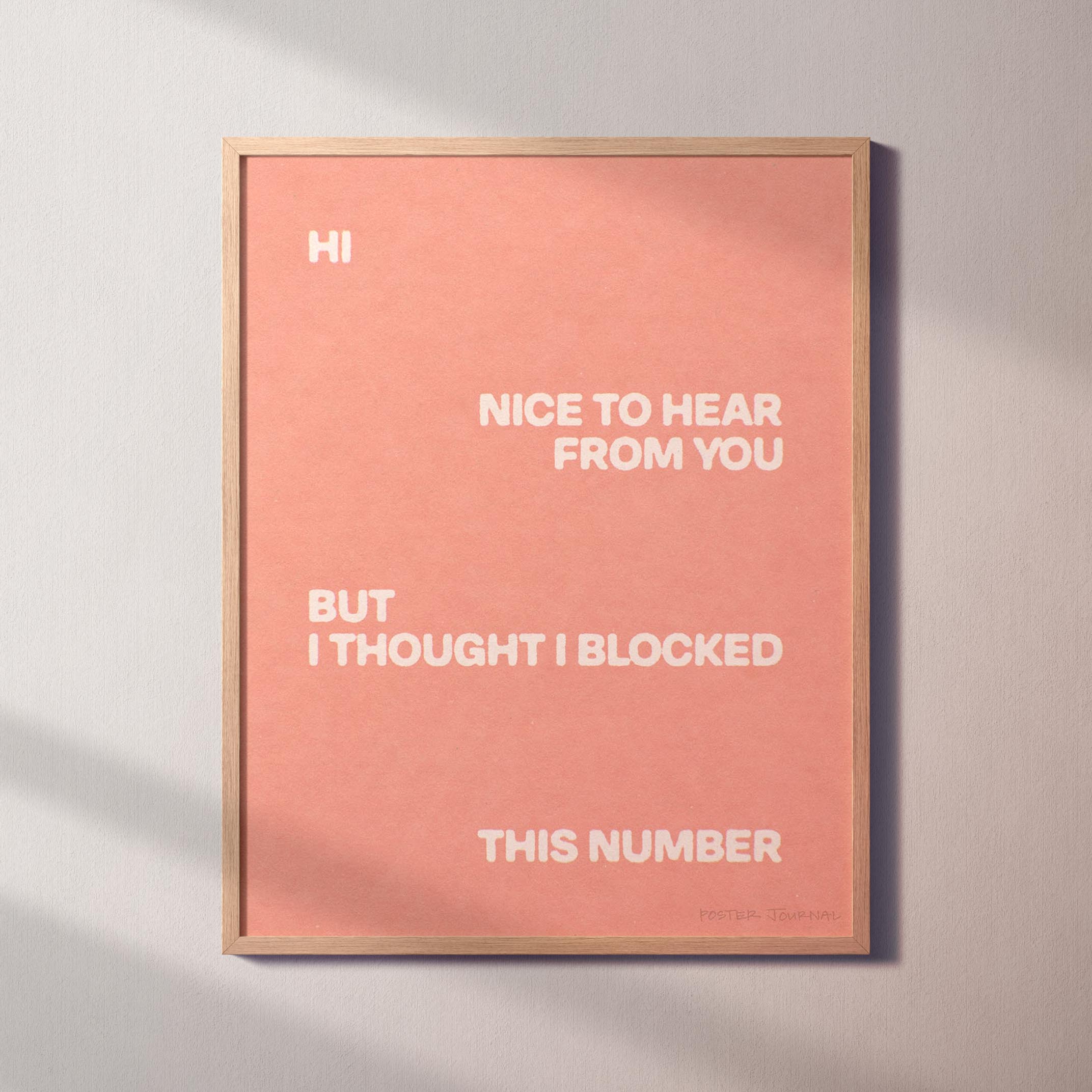 BLOCKED PRINT
