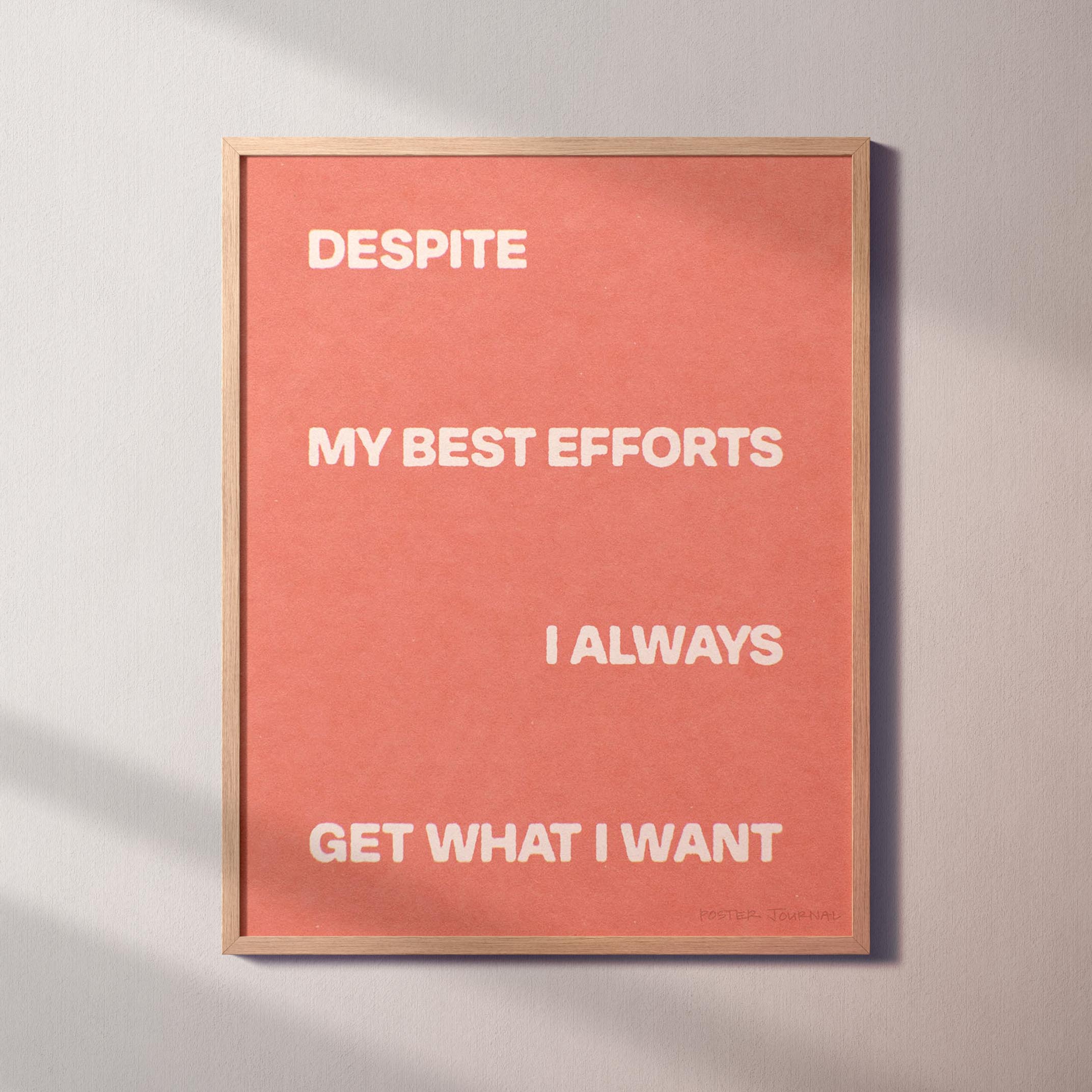 DESPITE PRINT