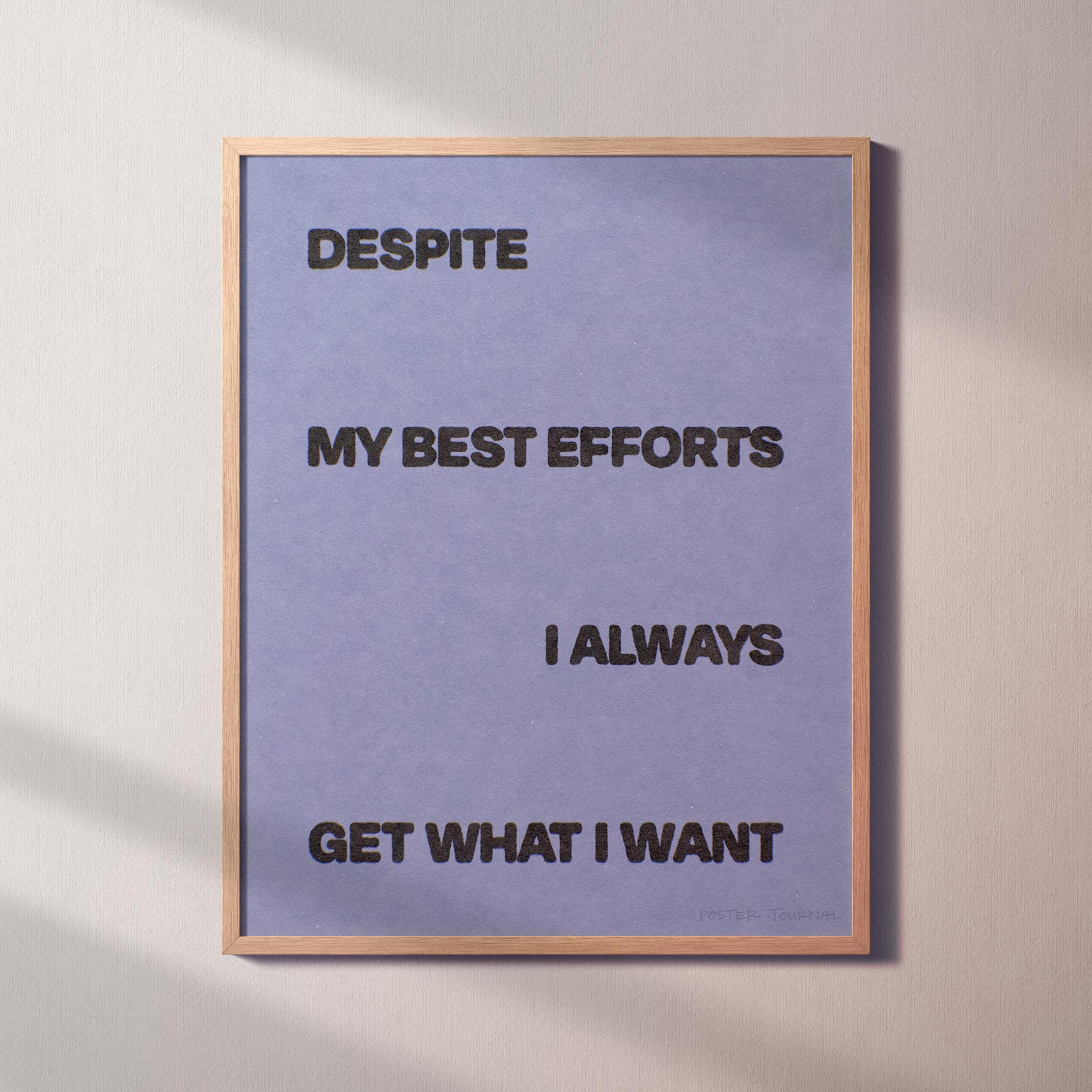 DESPITE PRINT
