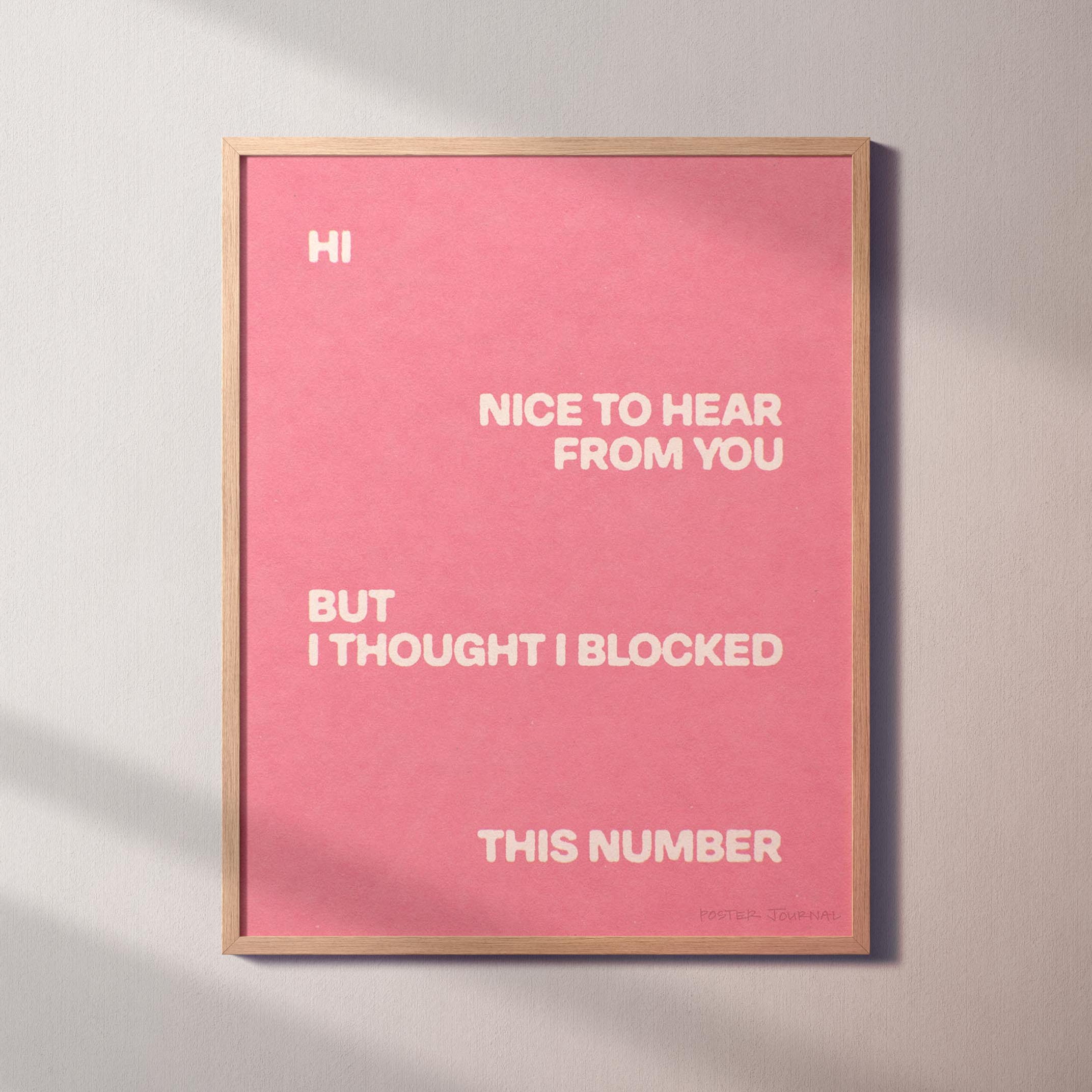 BLOCKED PRINT