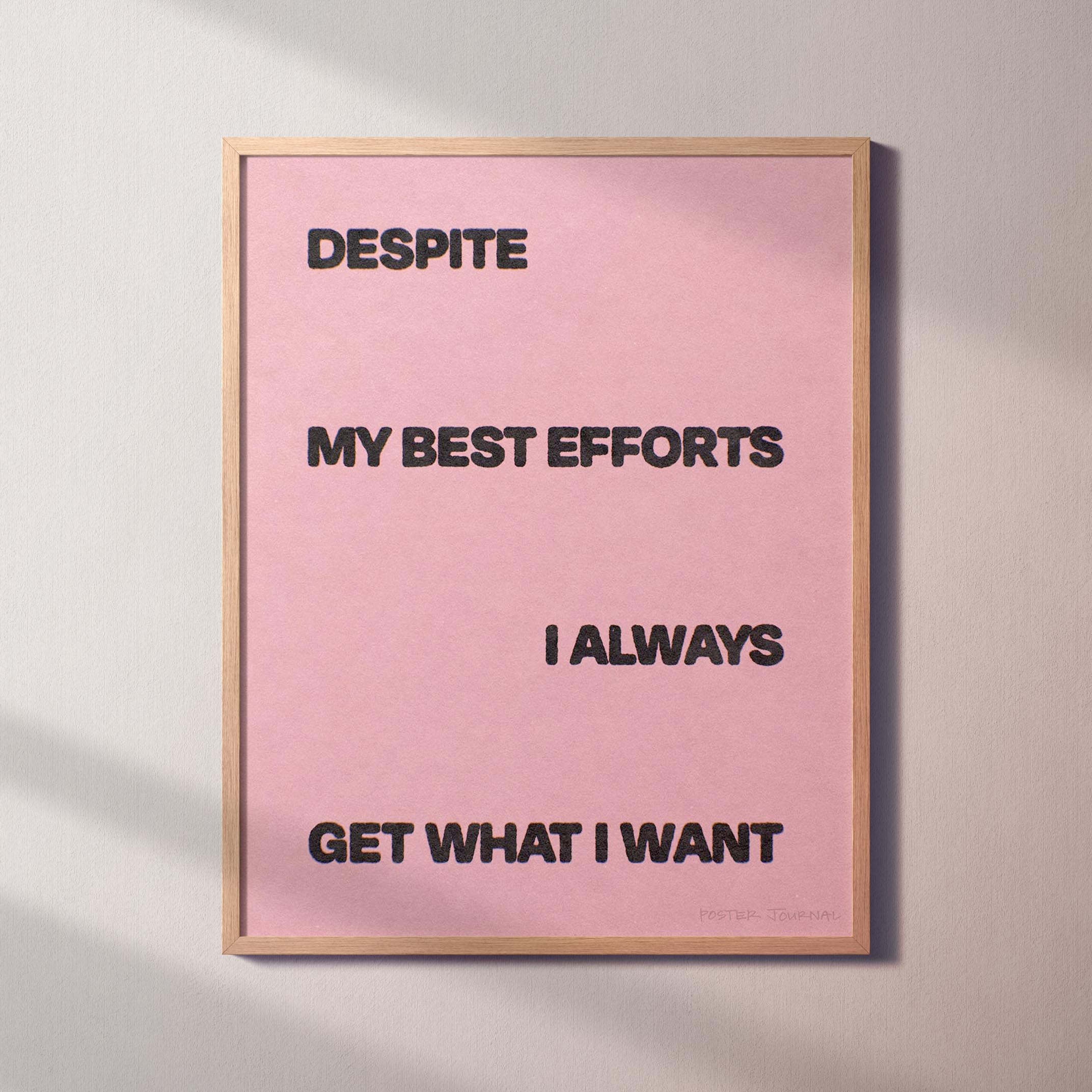 DESPITE PRINT