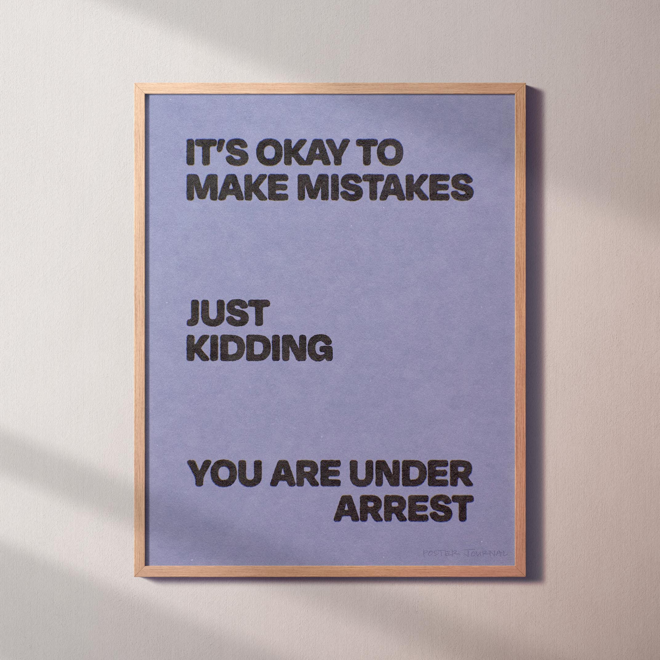 ARREST PRINT