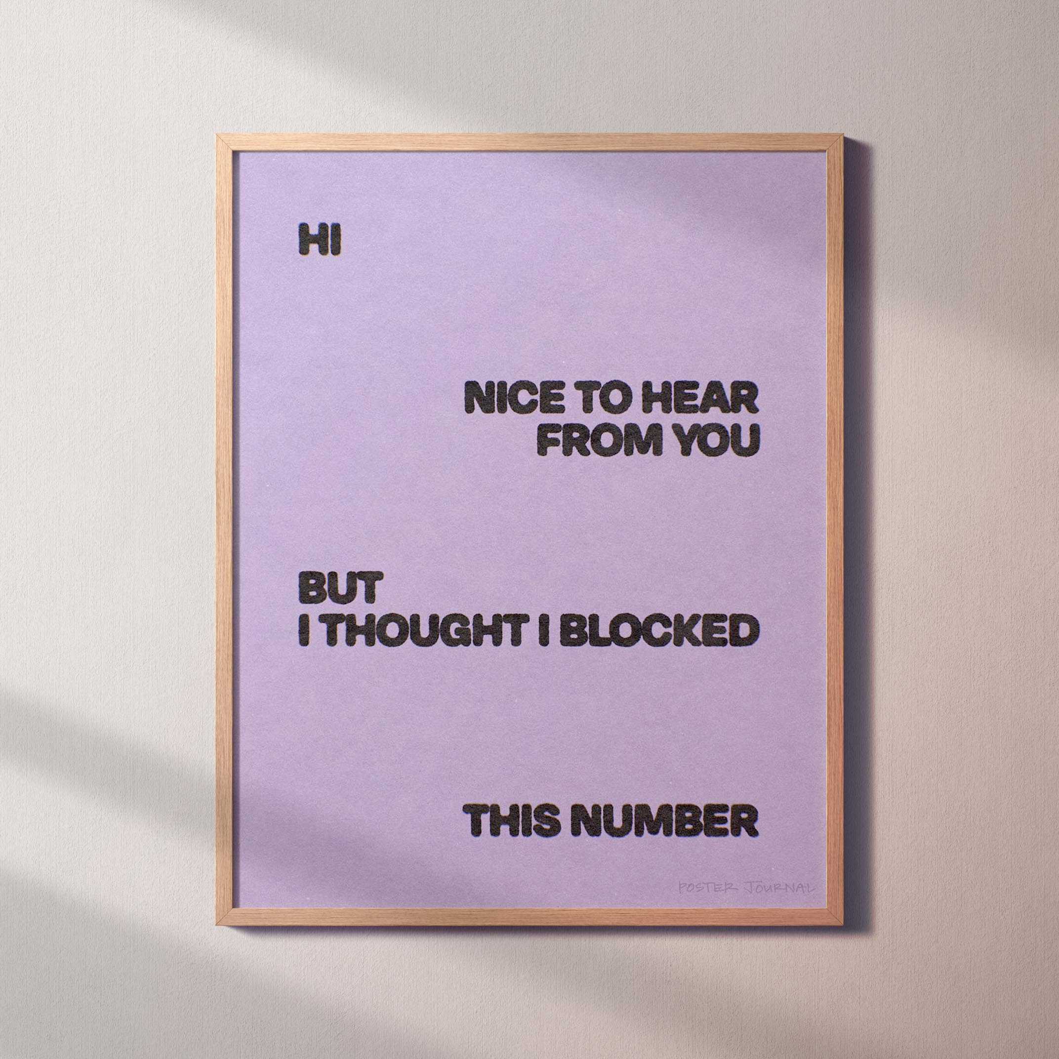 BLOCKED PRINT