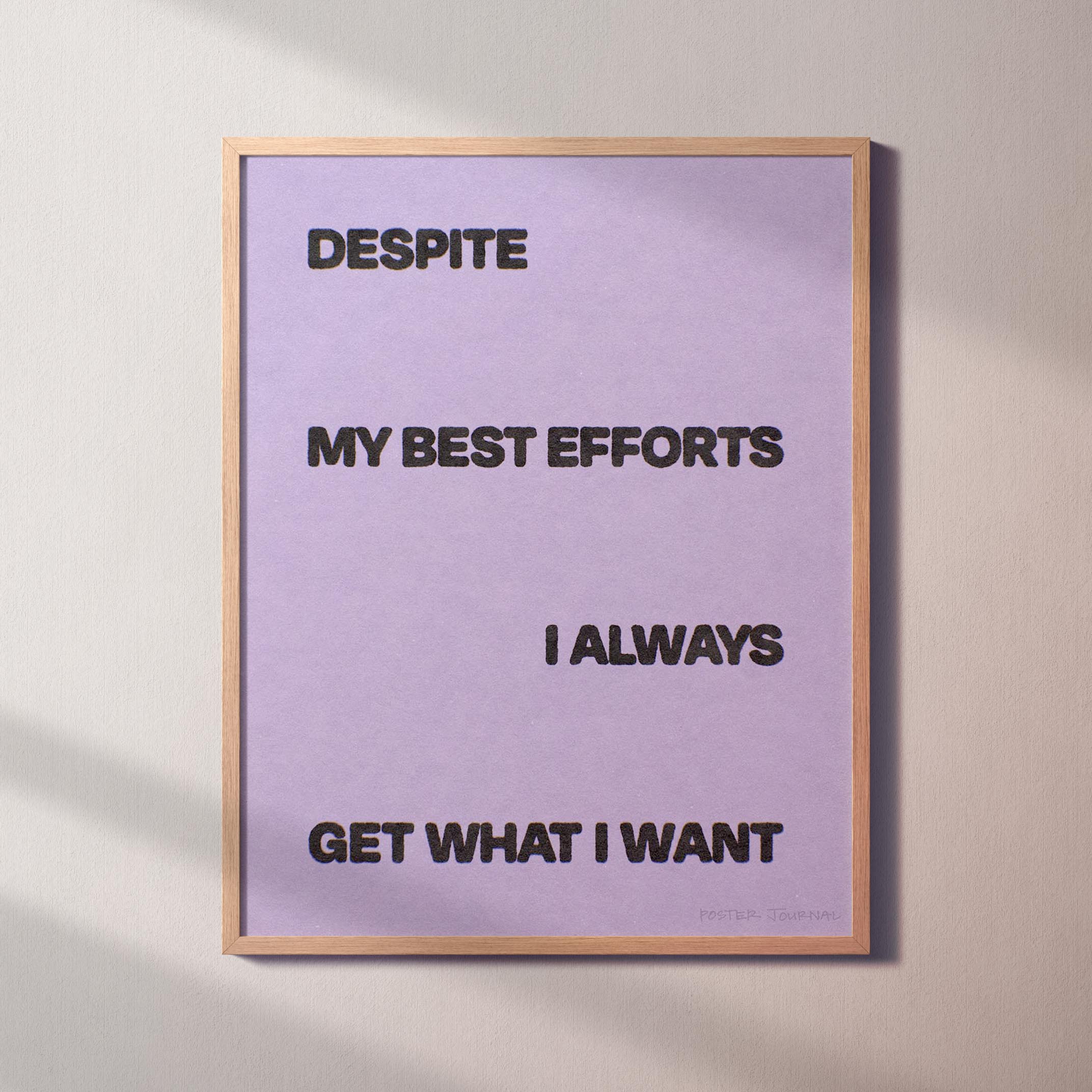 DESPITE PRINT