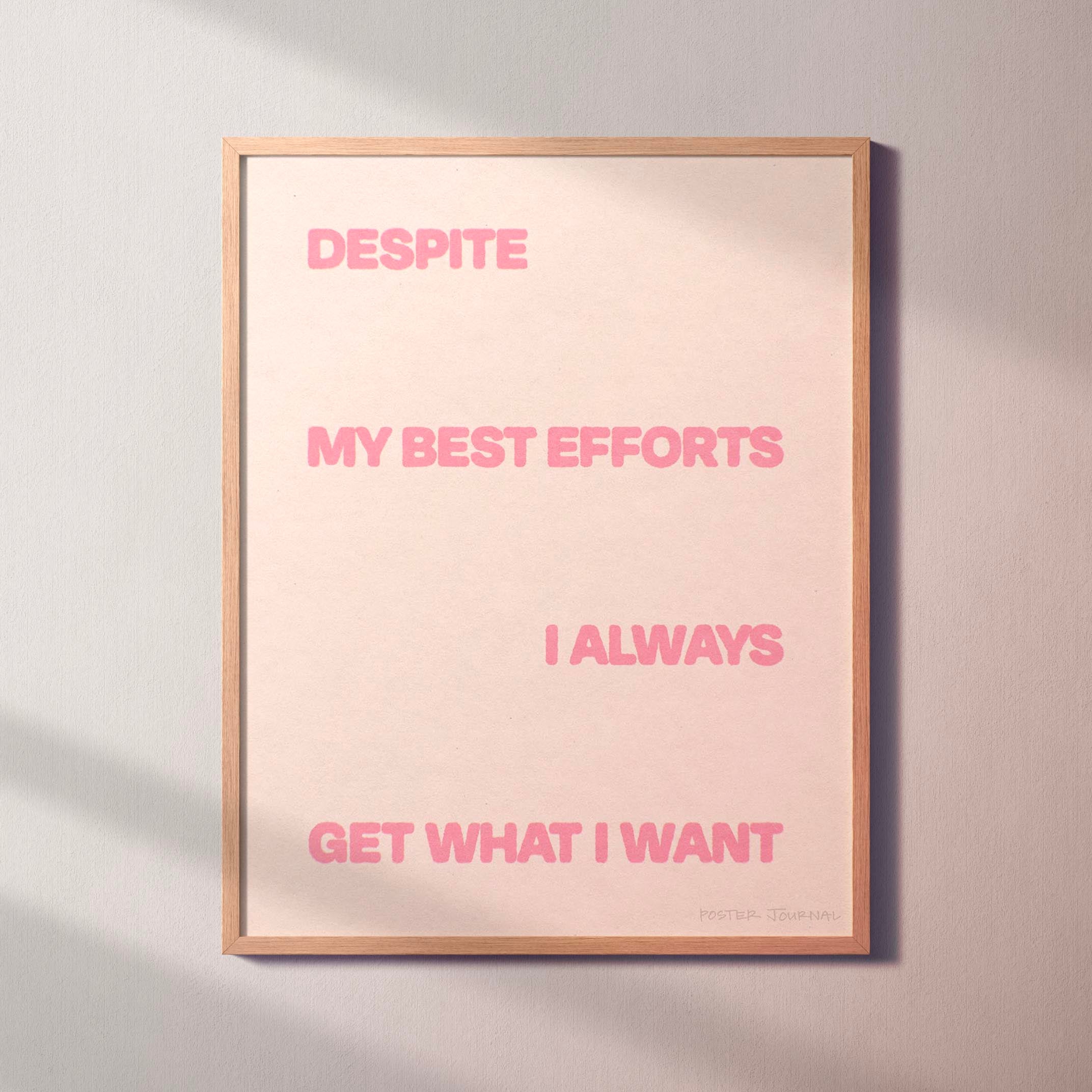 DESPITE PRINT