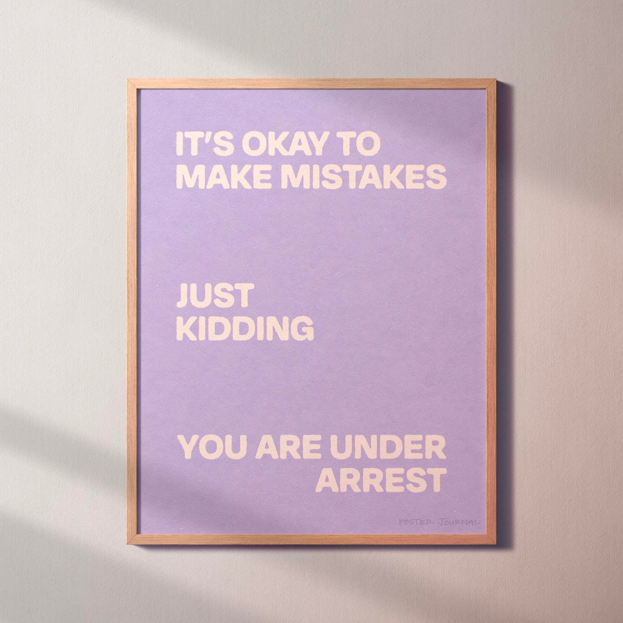 ARREST PRINT