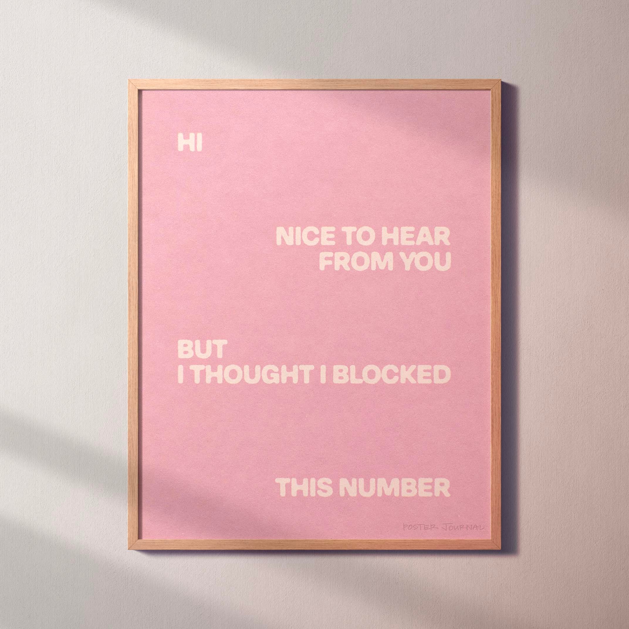 BLOCKED PRINT