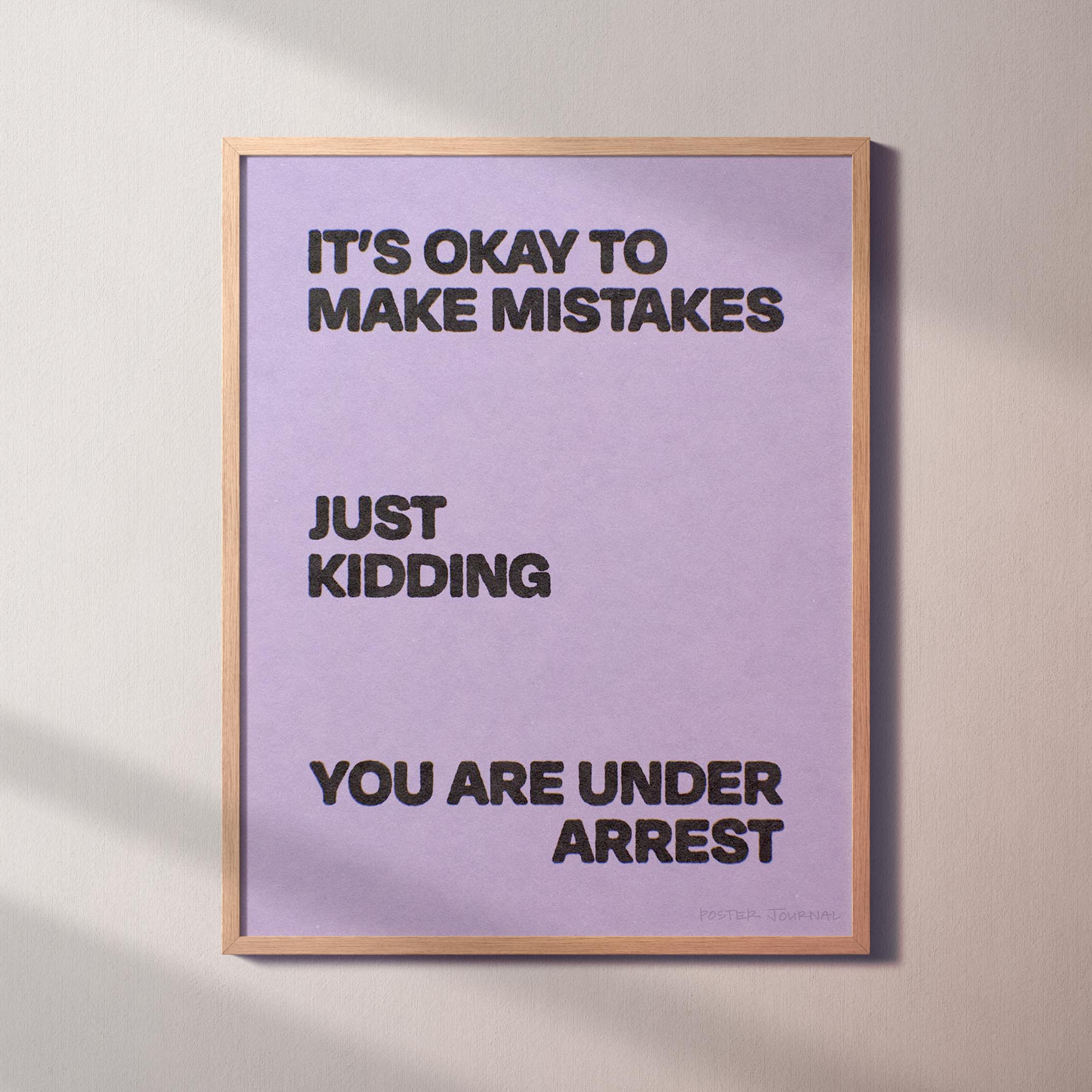 ARREST PRINT