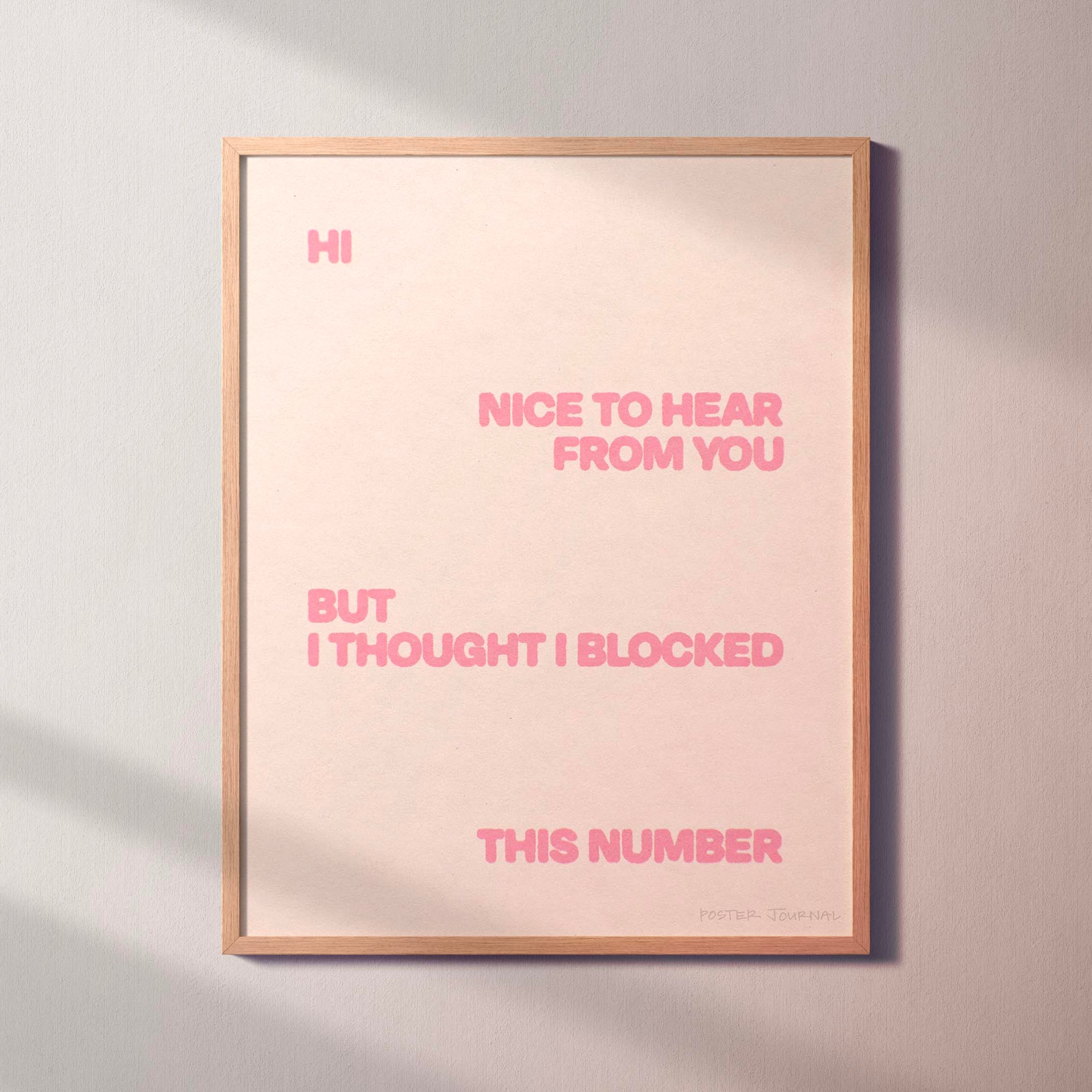 BLOCKED PRINT