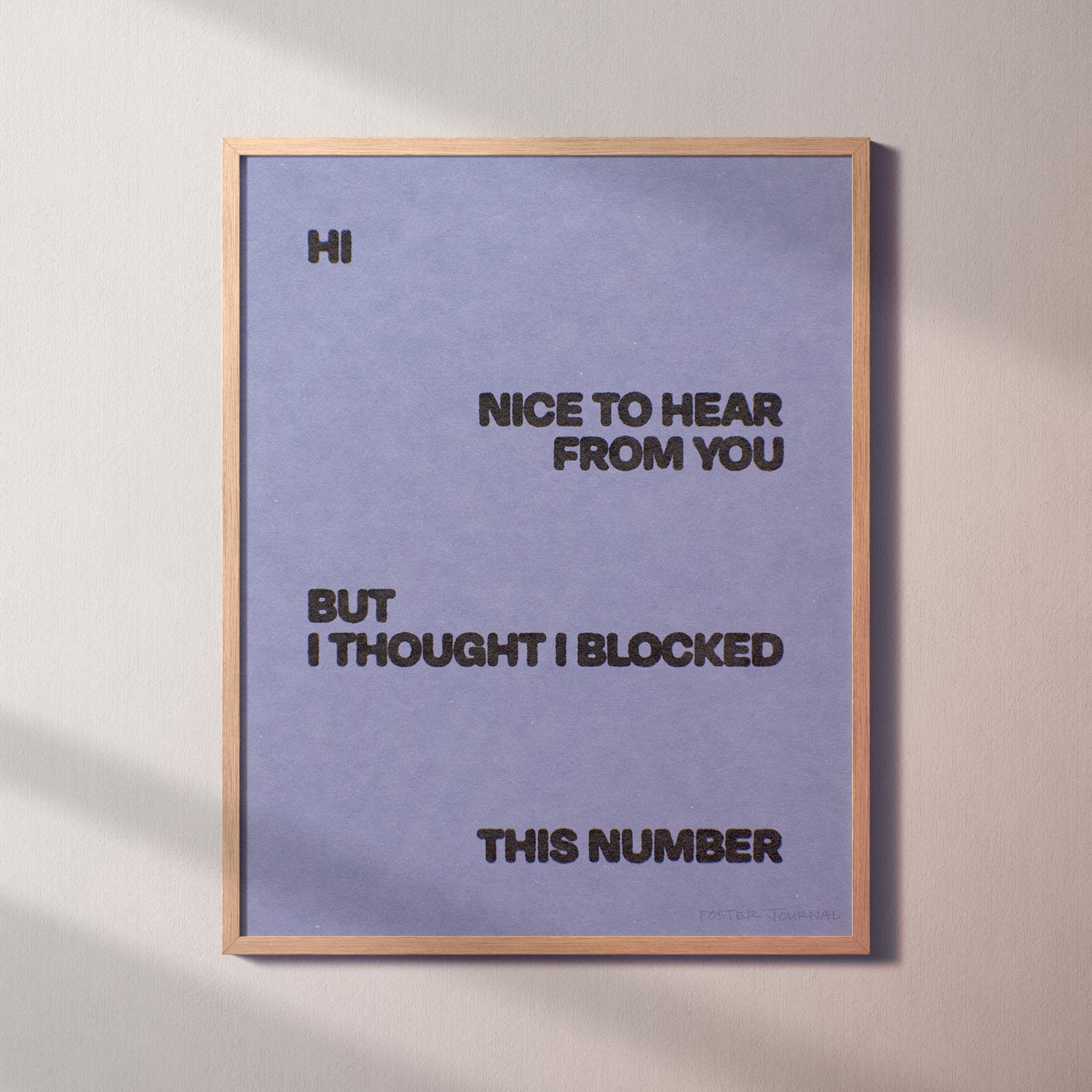 BLOCKED PRINT